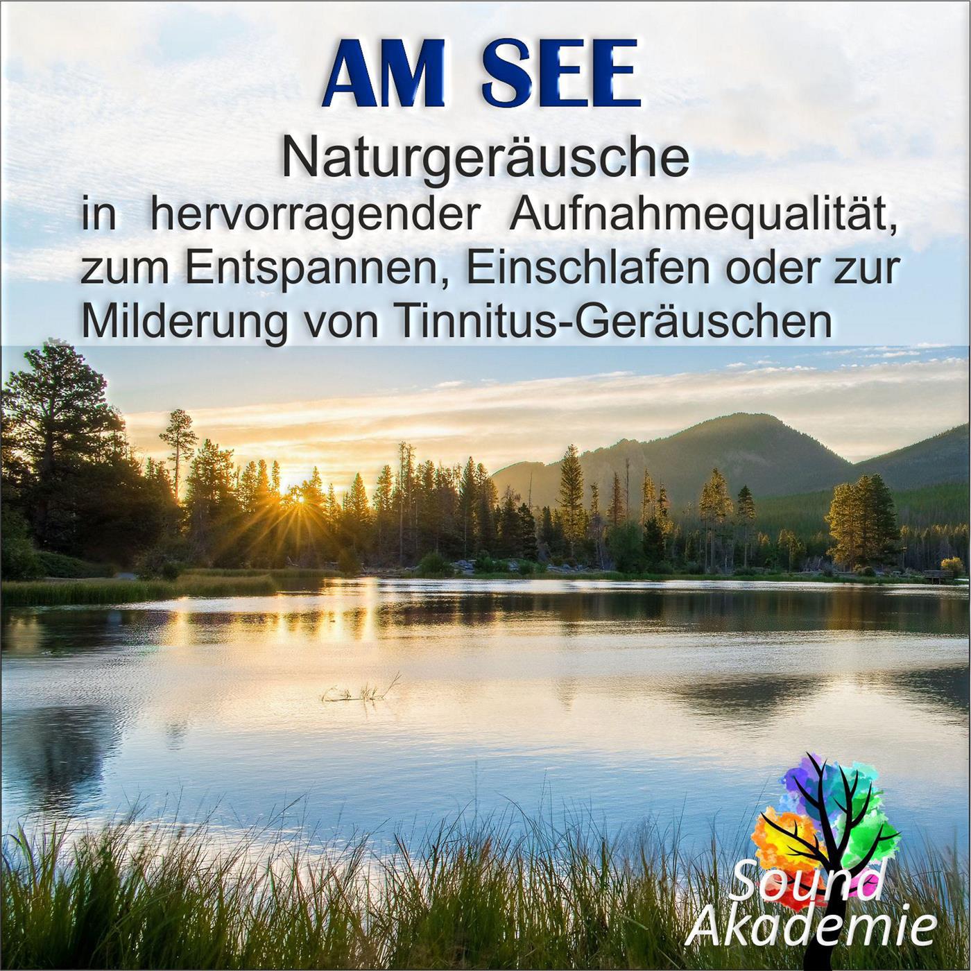 Am See, Naturgeräusche in hervorragender Aufnahmequalität, zum Entspannen, Einschlafen oder zur Milderung von Tinnitus-Geräuschen