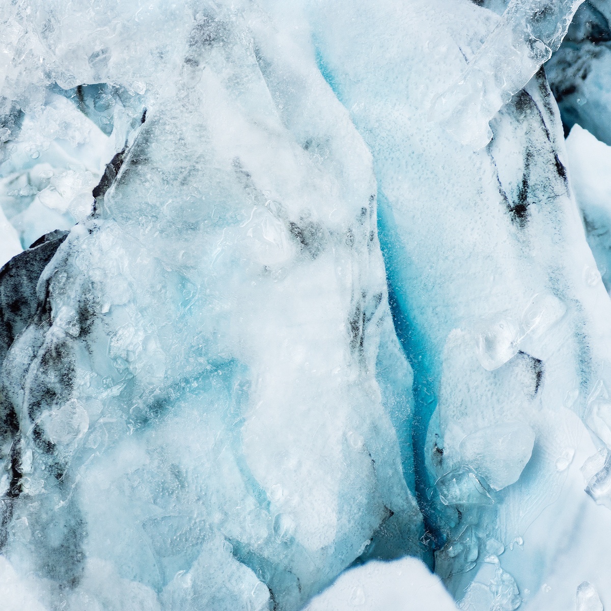 Collapsing Huge Glaciers And The Sun