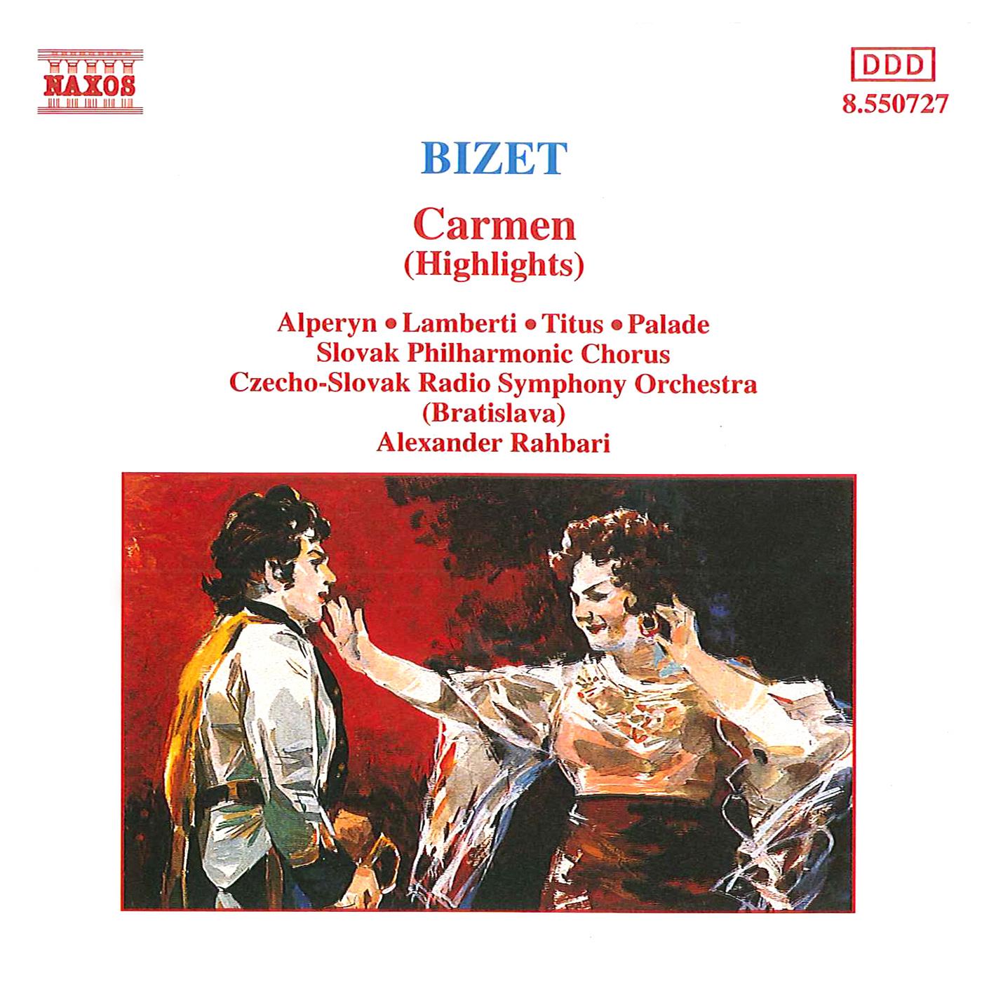 BIZET, G.: Carmen (Highlights) (Alperyn, Lamberti, Titus, Palade, Rahbari)