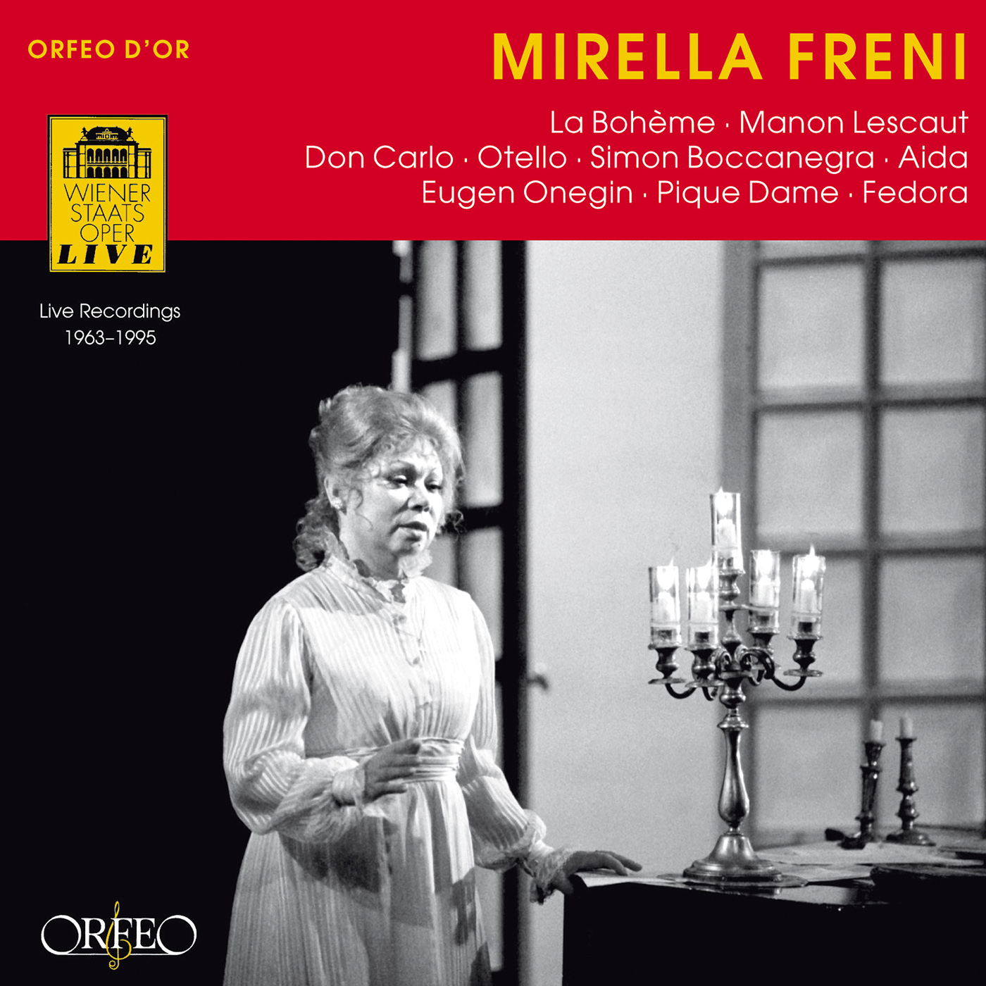 Opera Arias and Duets (Soprano): Freni, Mirella - PUCCINI, G. / VERDI, G. / TCHAIKOVSKY, P.I. / GIORDANO, U.