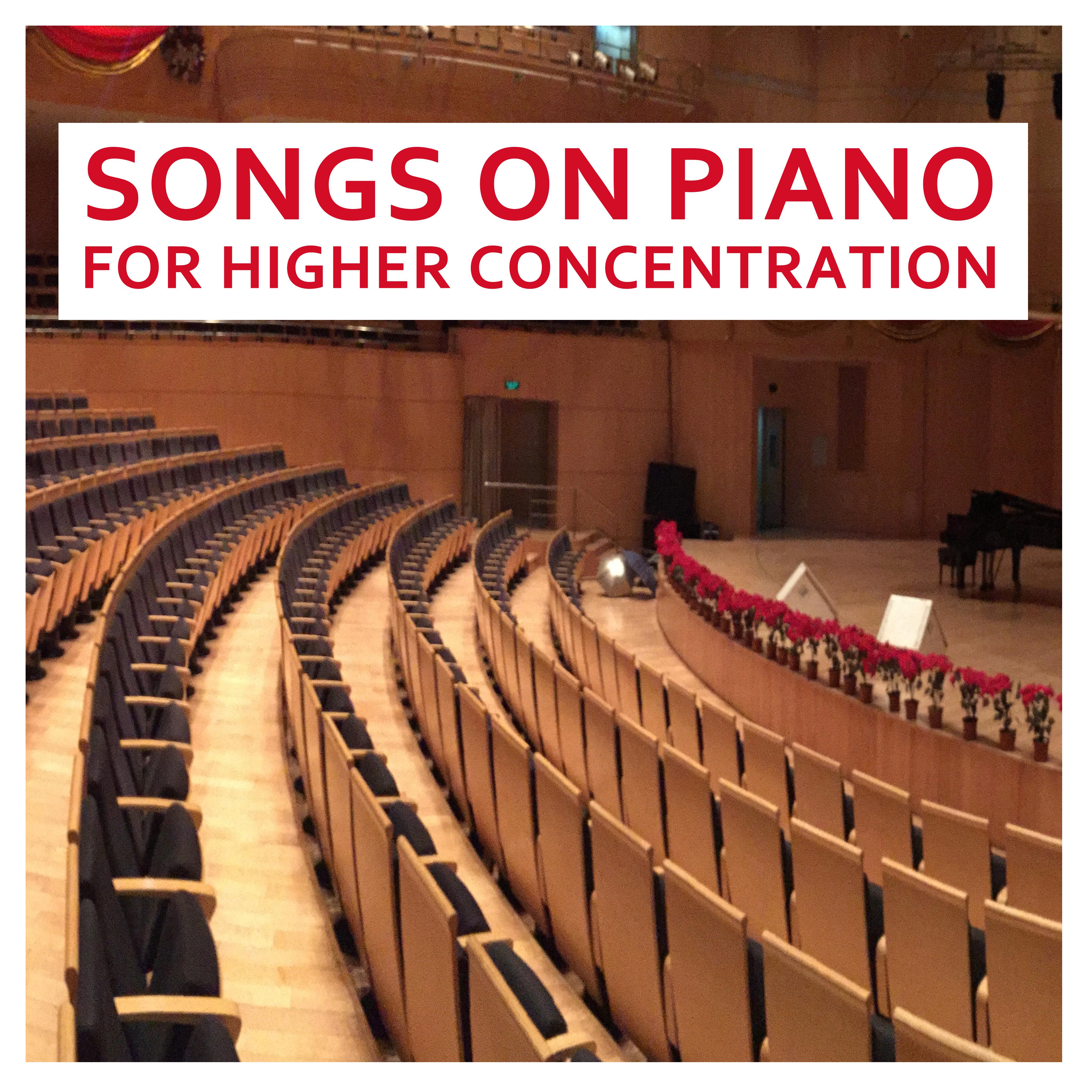 16 Songs on Piano for Higher Concentration