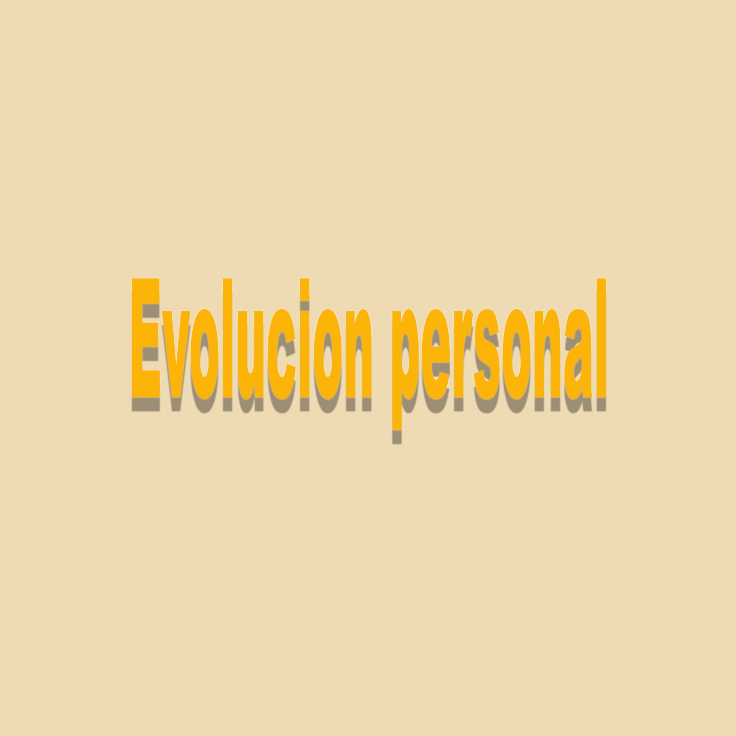 Evolución Personal