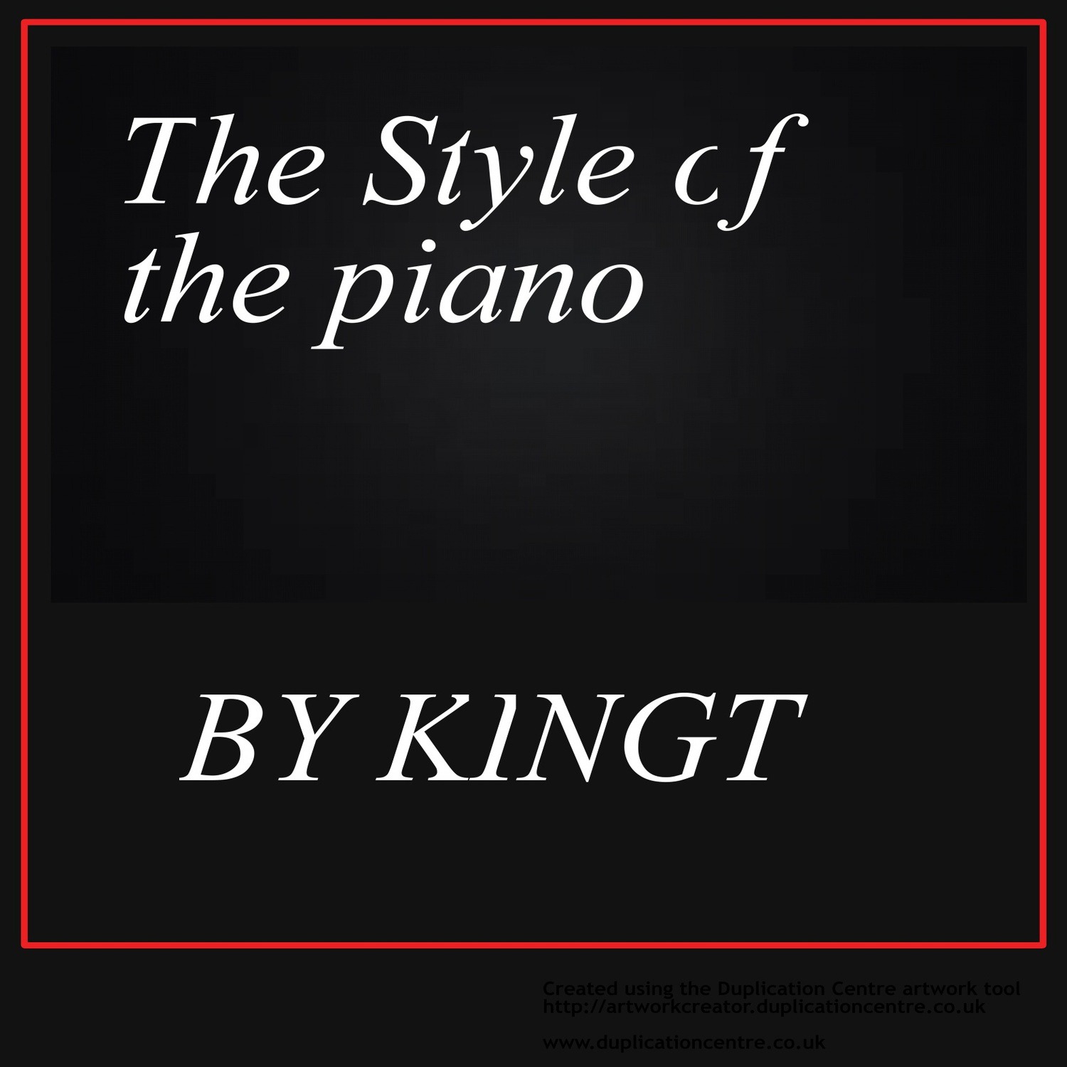 The Style Of The Piano