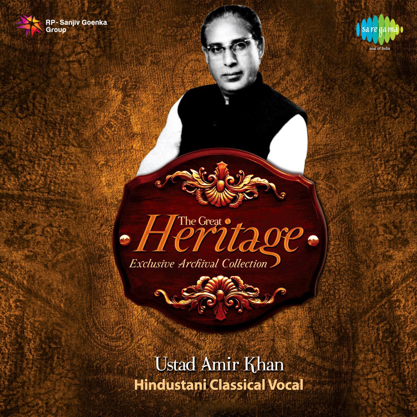 The Great Heritage Ustad Amir Khan Cd 1