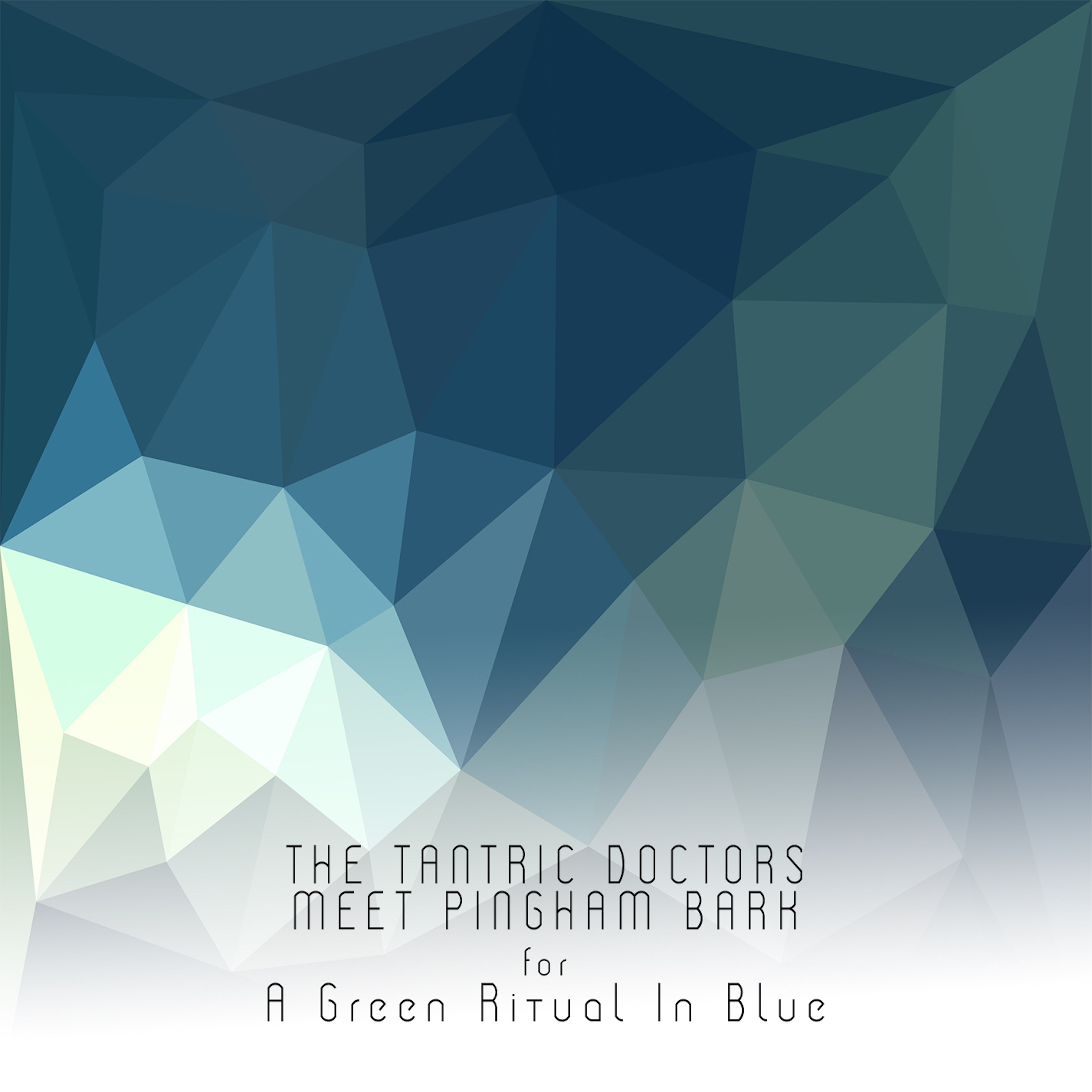 A Green Ritual In Blue