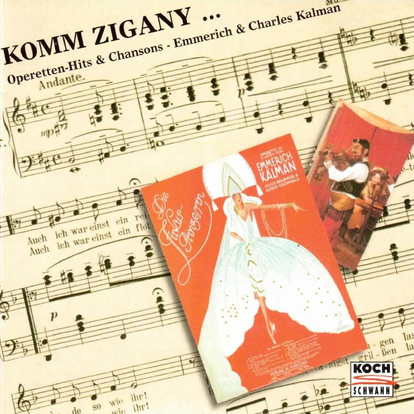 Emmerich & Charles Kálman: Komm, Zigán