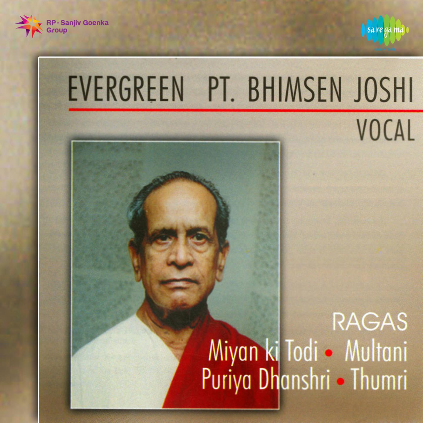 Evergreen Pandit Bhimsen Joshi Vocal