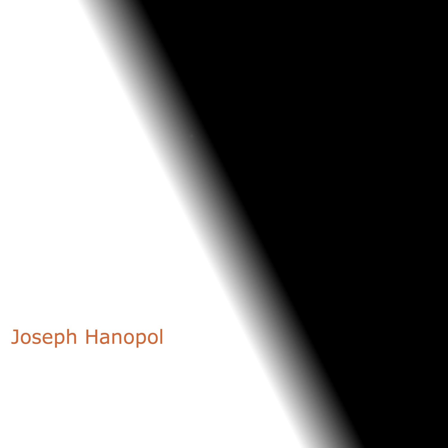 Joseph Hanopol - the valley of deep waters