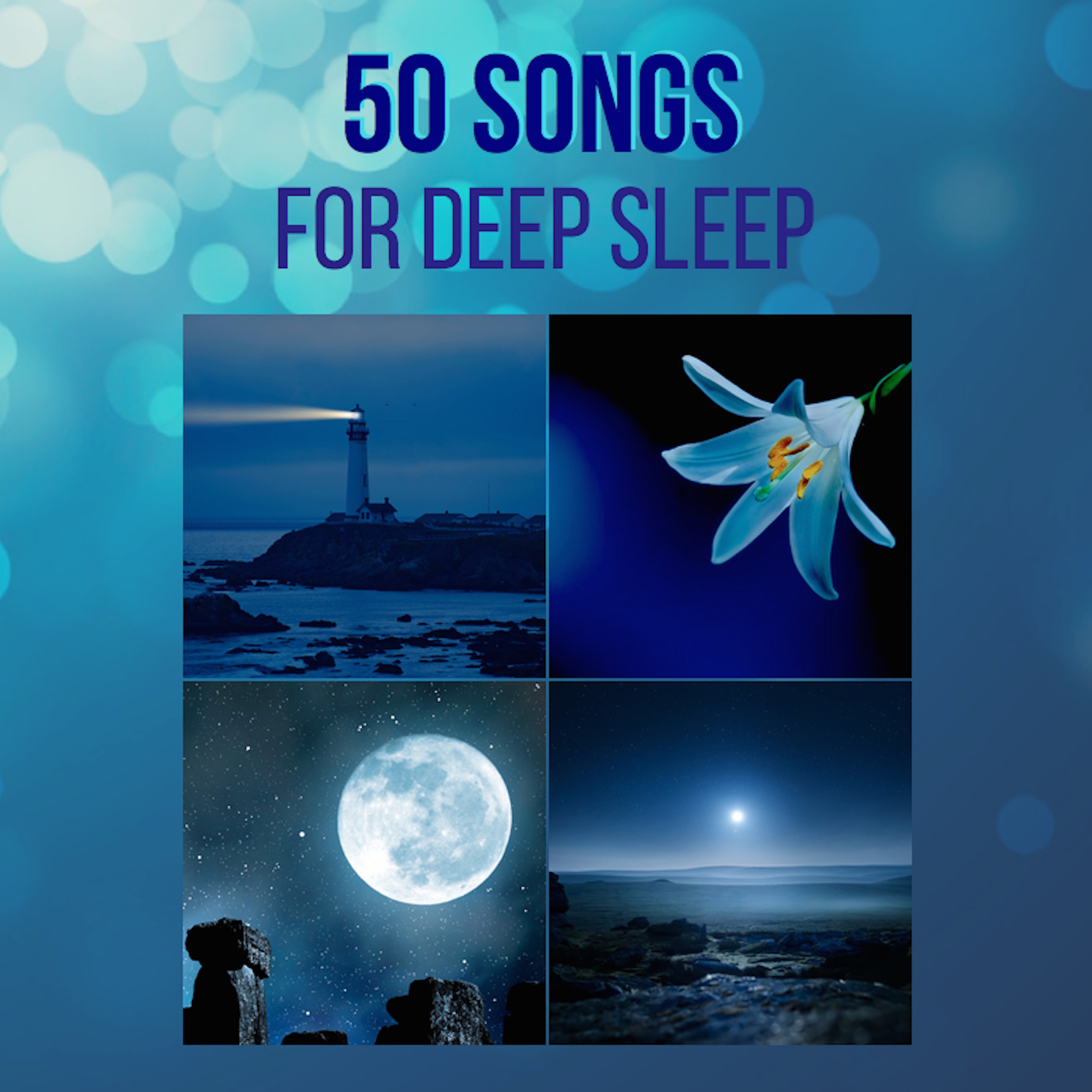 50 Songs for Deep Sleep – 50 Sleep Yoga Music to Put you to Sleep with Sleep Sounds of Nature