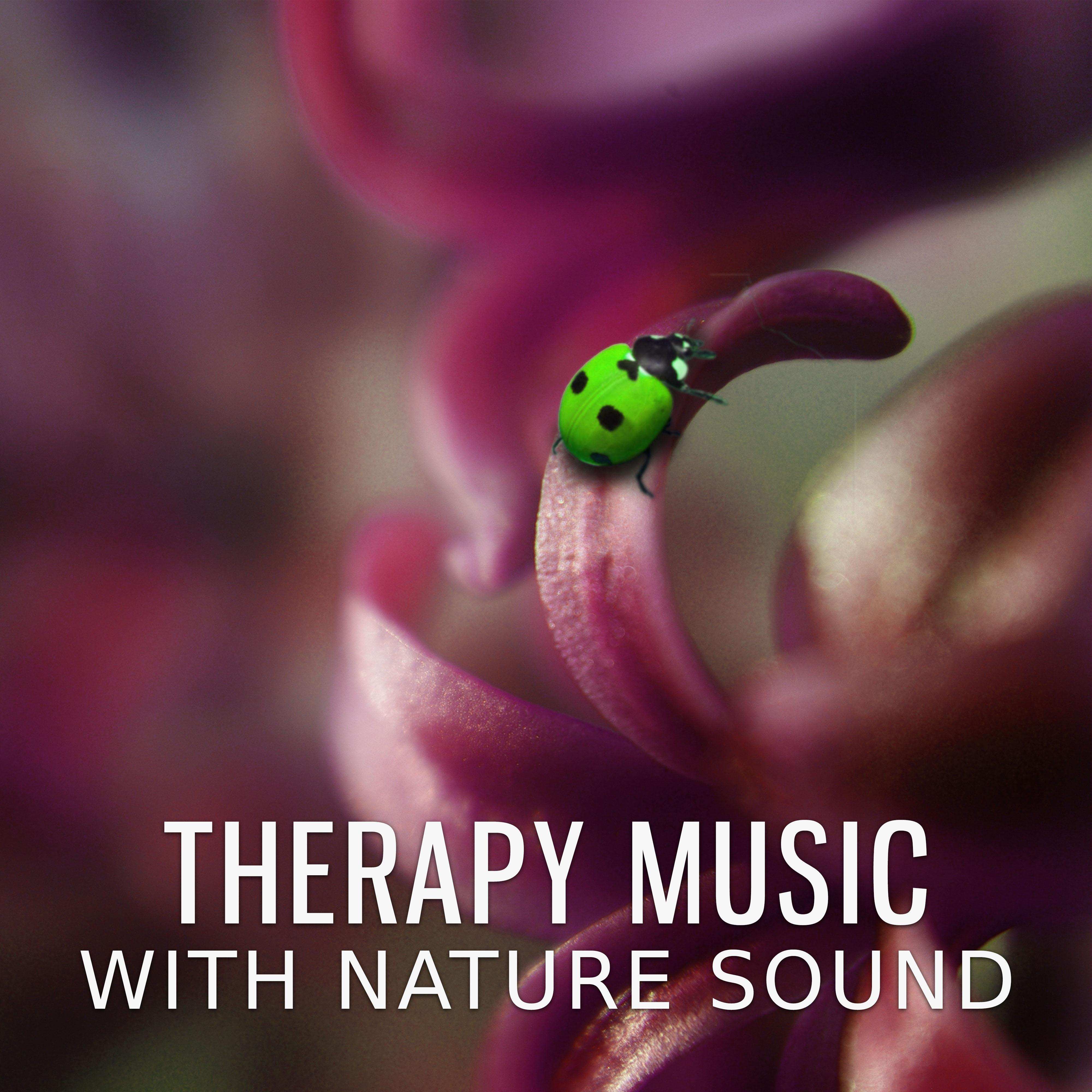 Therapy Music with Nature Sound - Deep Blue, Natural Rain, Pure Sound, Ocean Waves