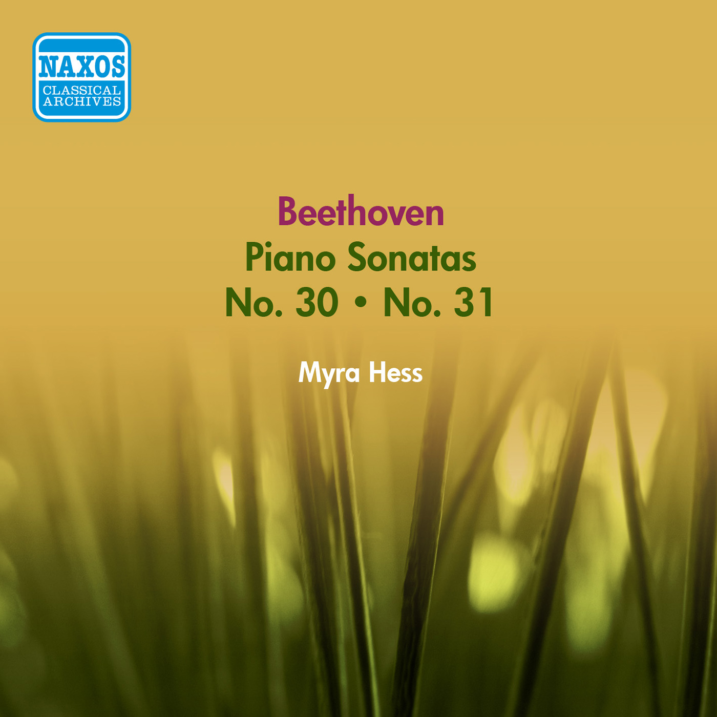 BEETHOVEN, L. van: Piano Sonatas Nos. 30 and 31 (Hess) (1954)