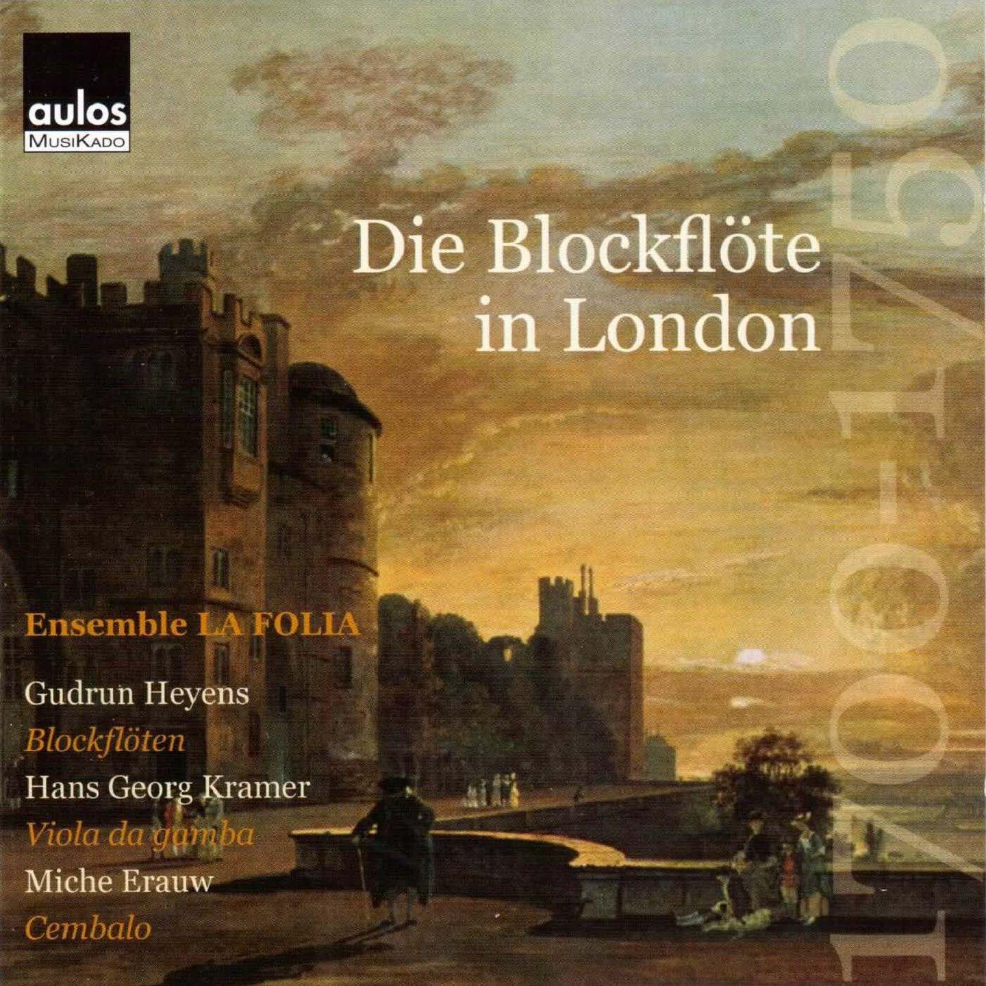 Die Blockflöte in London 1700 - 1750