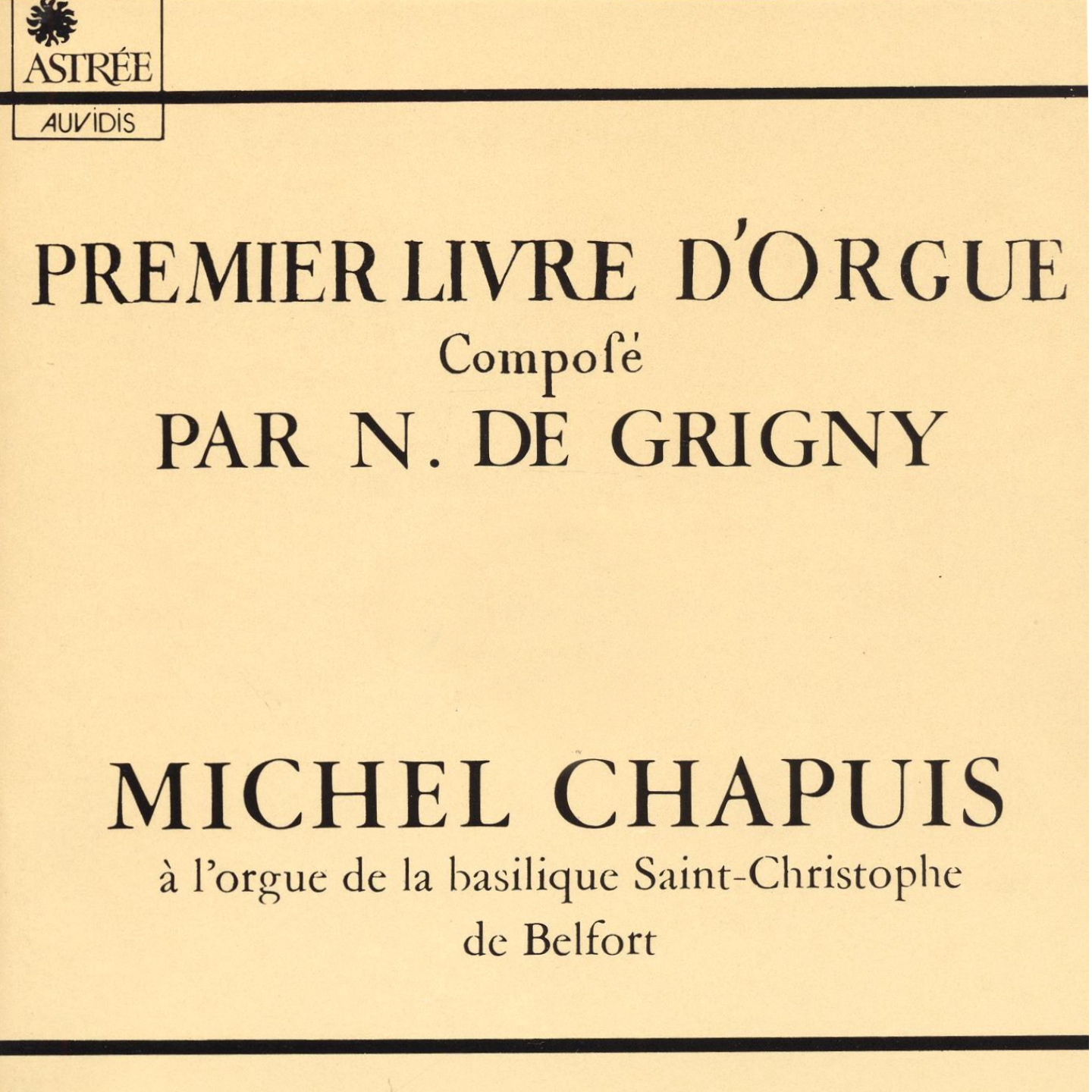 Messe pour orgue, Gloria: VI. Récit de tierce en taille