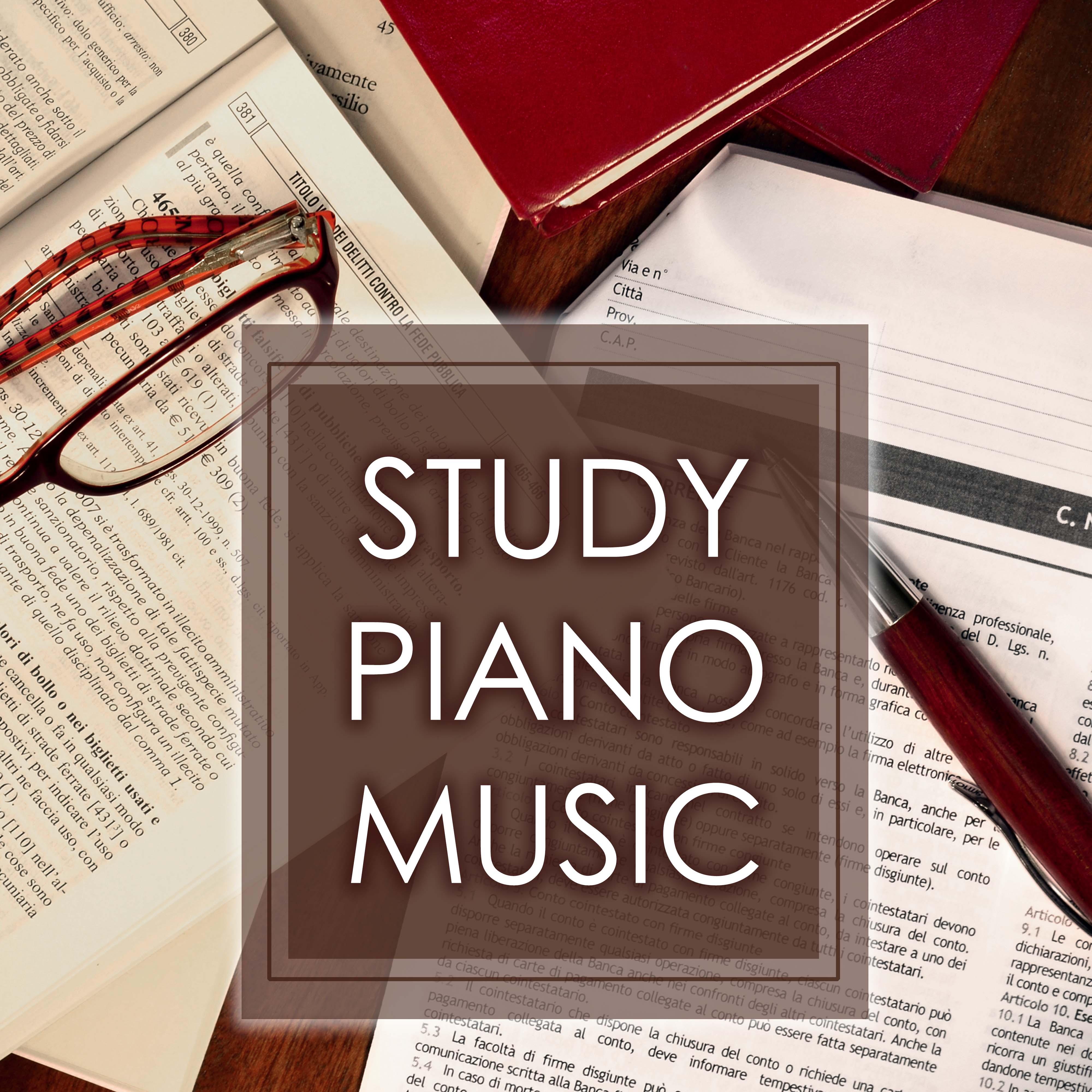 Study Piano Music - Instrumental Pianoscapes for Studying
