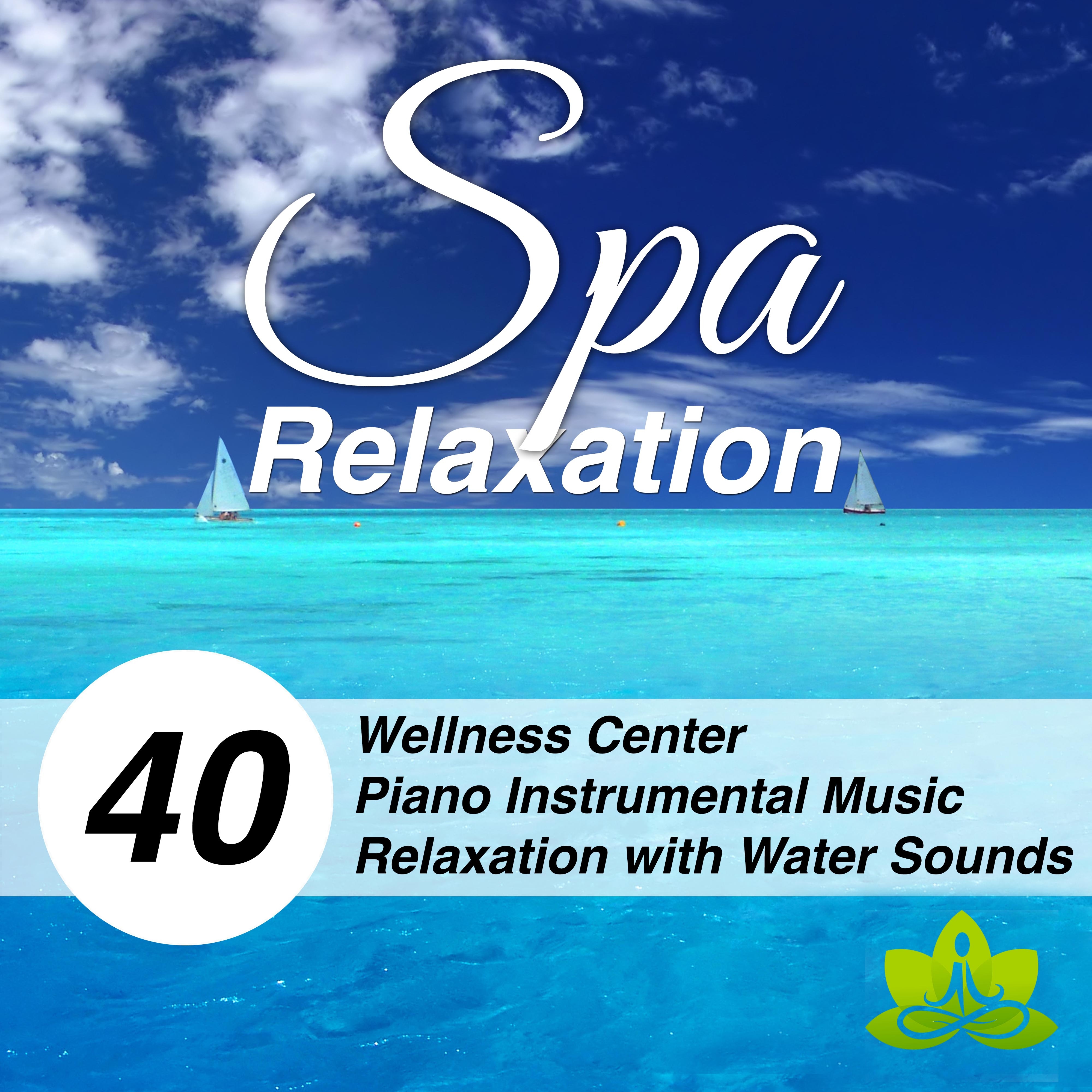 Spa Relaxation - Wellness Center Instrumental Music for Deep Relaxation with Water Sounds and Piano Melodies