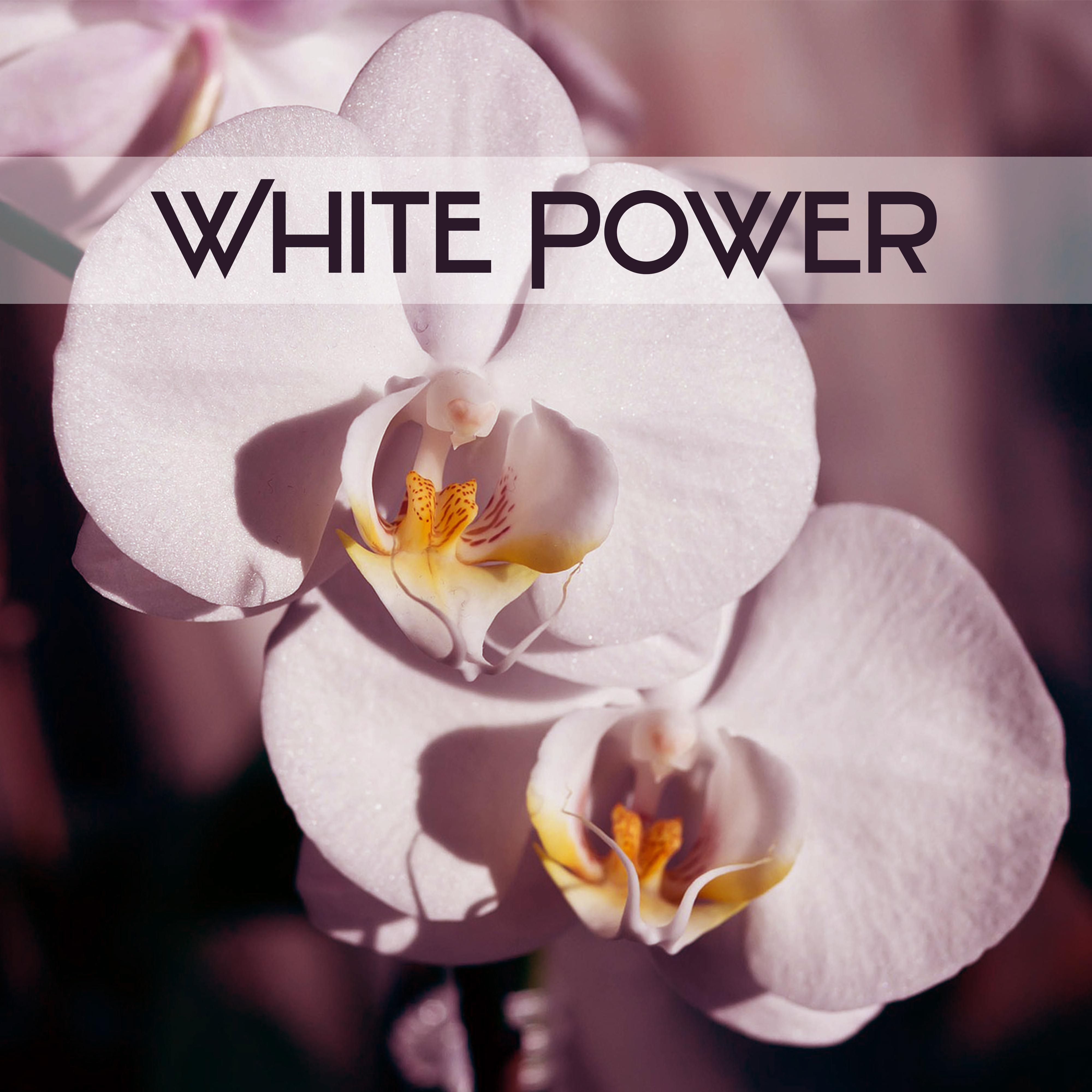 White Power – Moment for Exercises of Yoga, Music for Meditation, Concentration Melody, Wonderful Time Rest, Mute and Listen to Inside