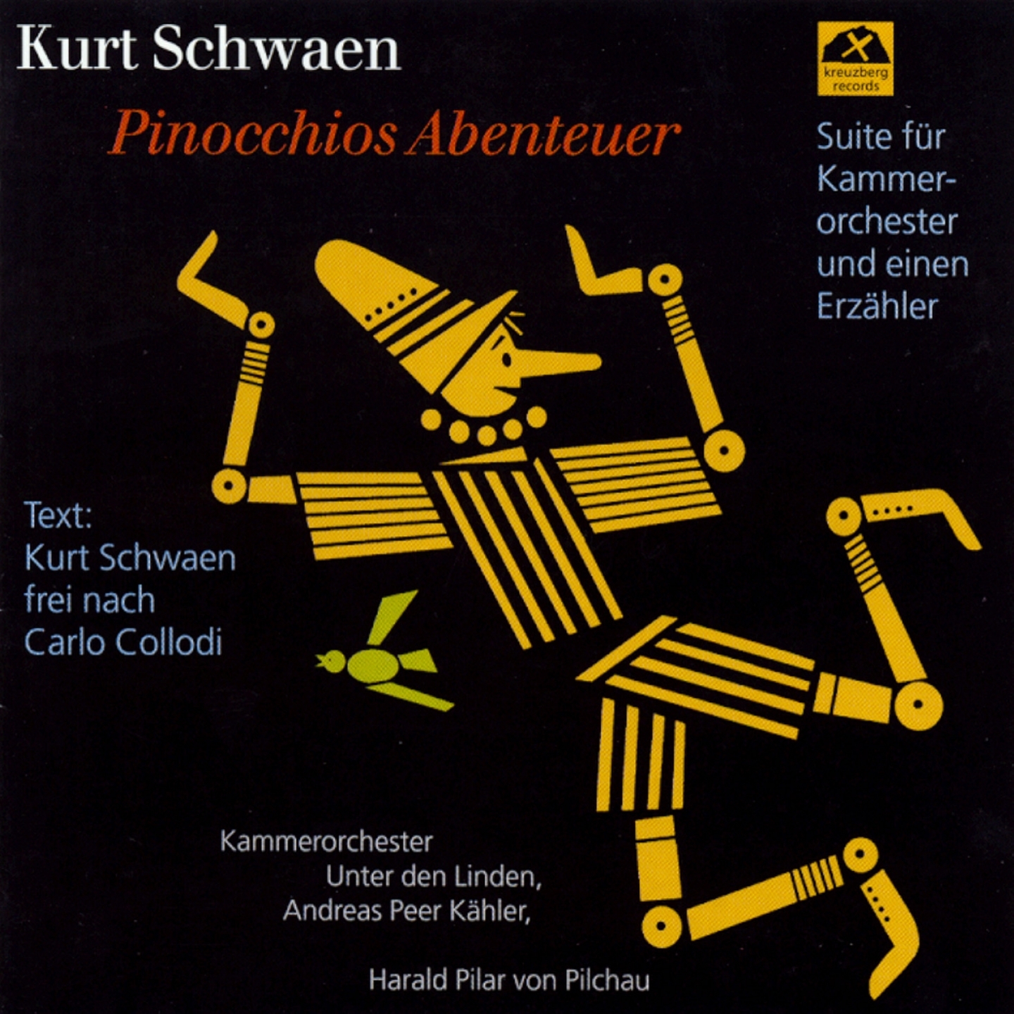 Kurt Schwaen: Pinocchios Abenteuer (Suite für Kammerorchester und einen Erzähler)