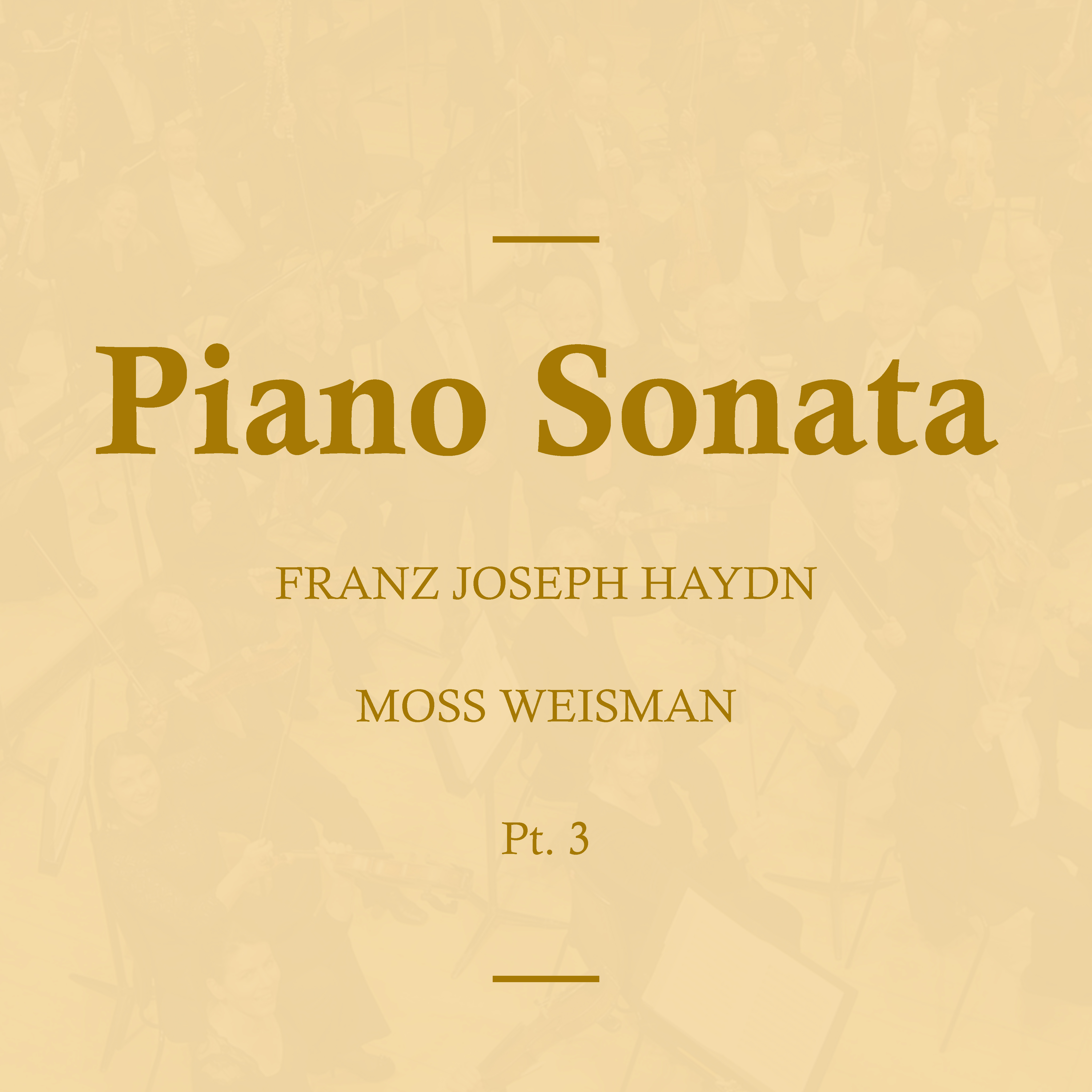 Haydn: Piano Sonata, Pt.3