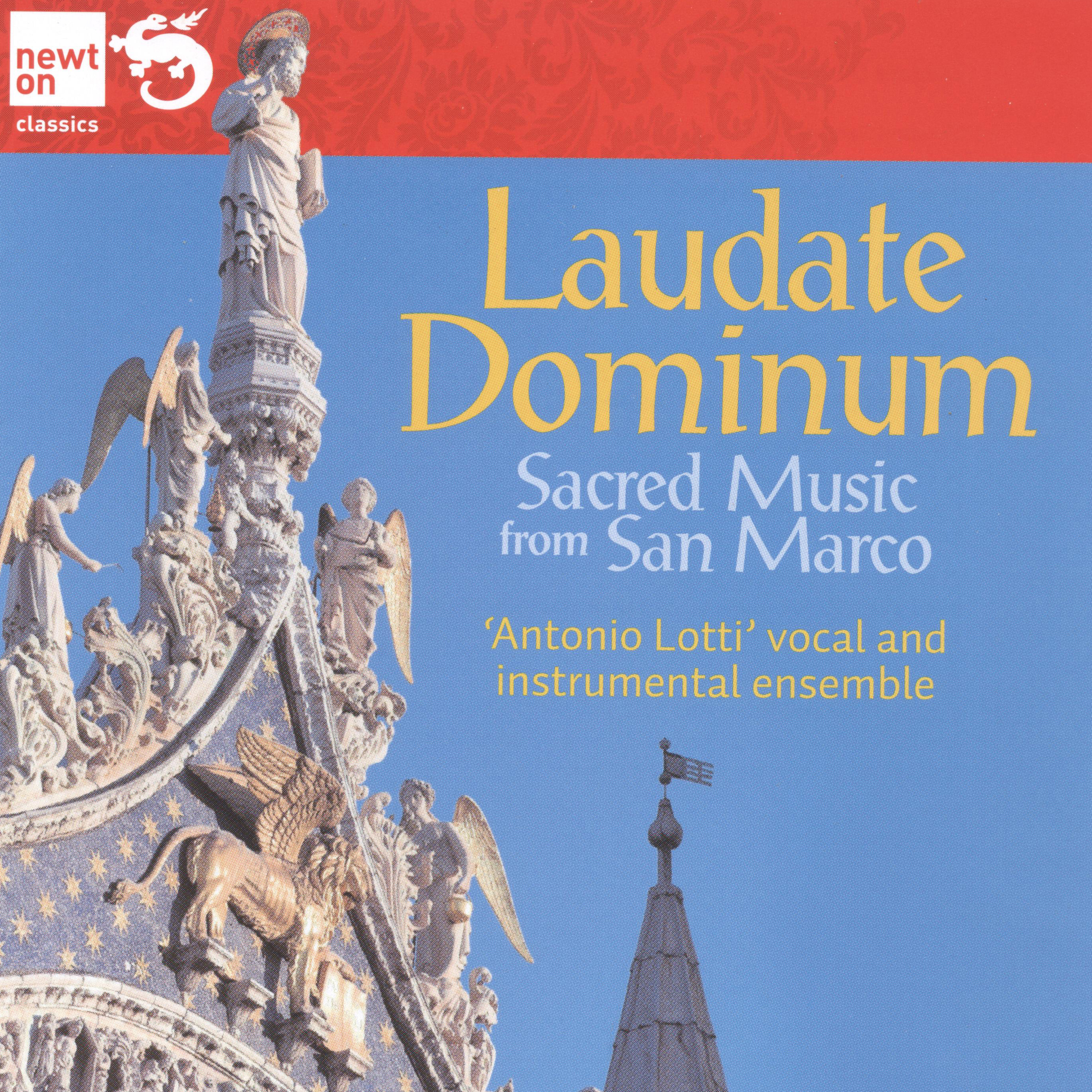 Galuppi: Laudate Dominum, from Motetti e Inni per tutto l'Anno. For 8 Voices, Strings, Brass and Harpsichord