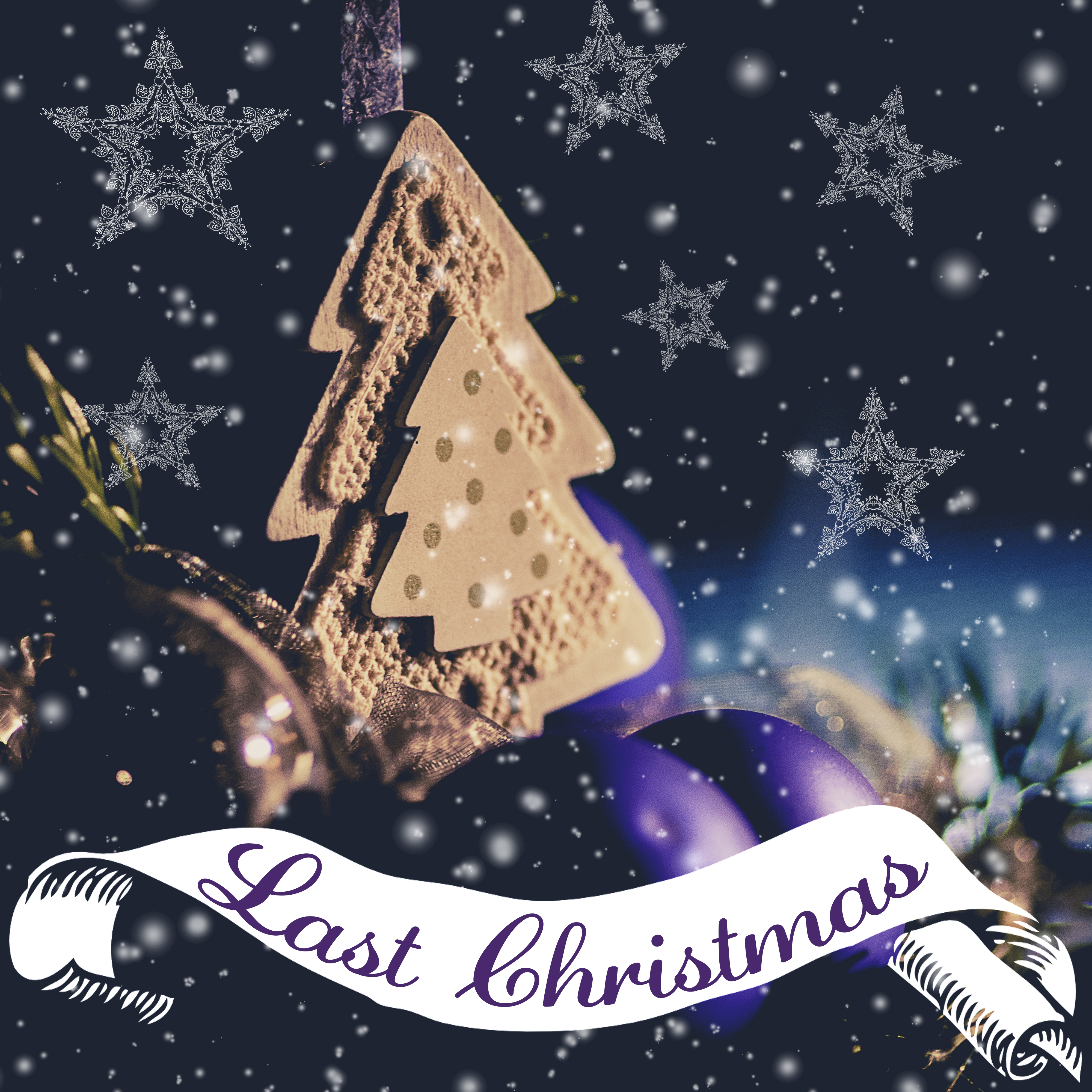 Last Christmas - Gingerbread House, White Fantasy, Merry Christmas, Star of the Christmas Tree, Glowing Snowflakes, Glow Ornaments, Santa Claus in a Sleigh, Best Rudolf, Ringing Bells, Kisses under Mistletoe