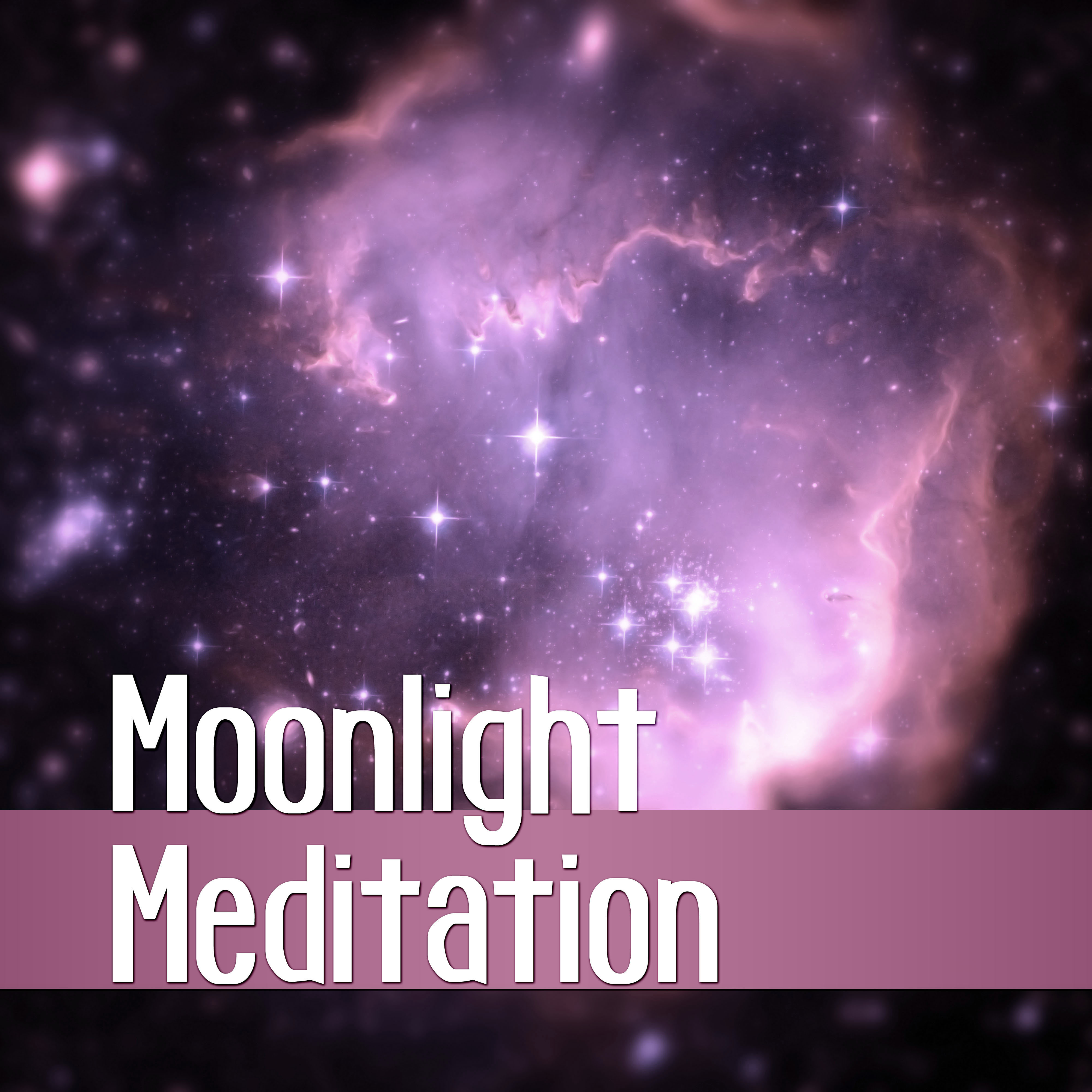 Moonlight Meditation - Music for Stress Relief and Trouble Sleeping, Healing Sleep, Therapy Music with Nature Sounds