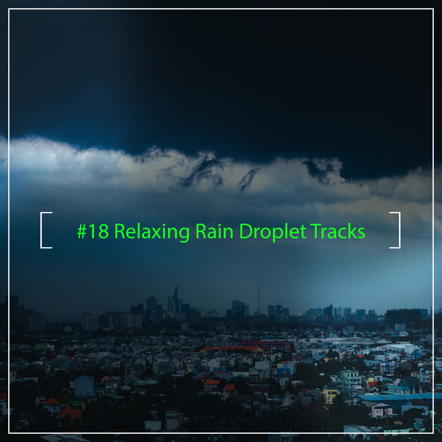 #18 Relaxing Rain Droplet Tracks as White Noise for Meditation & Massage