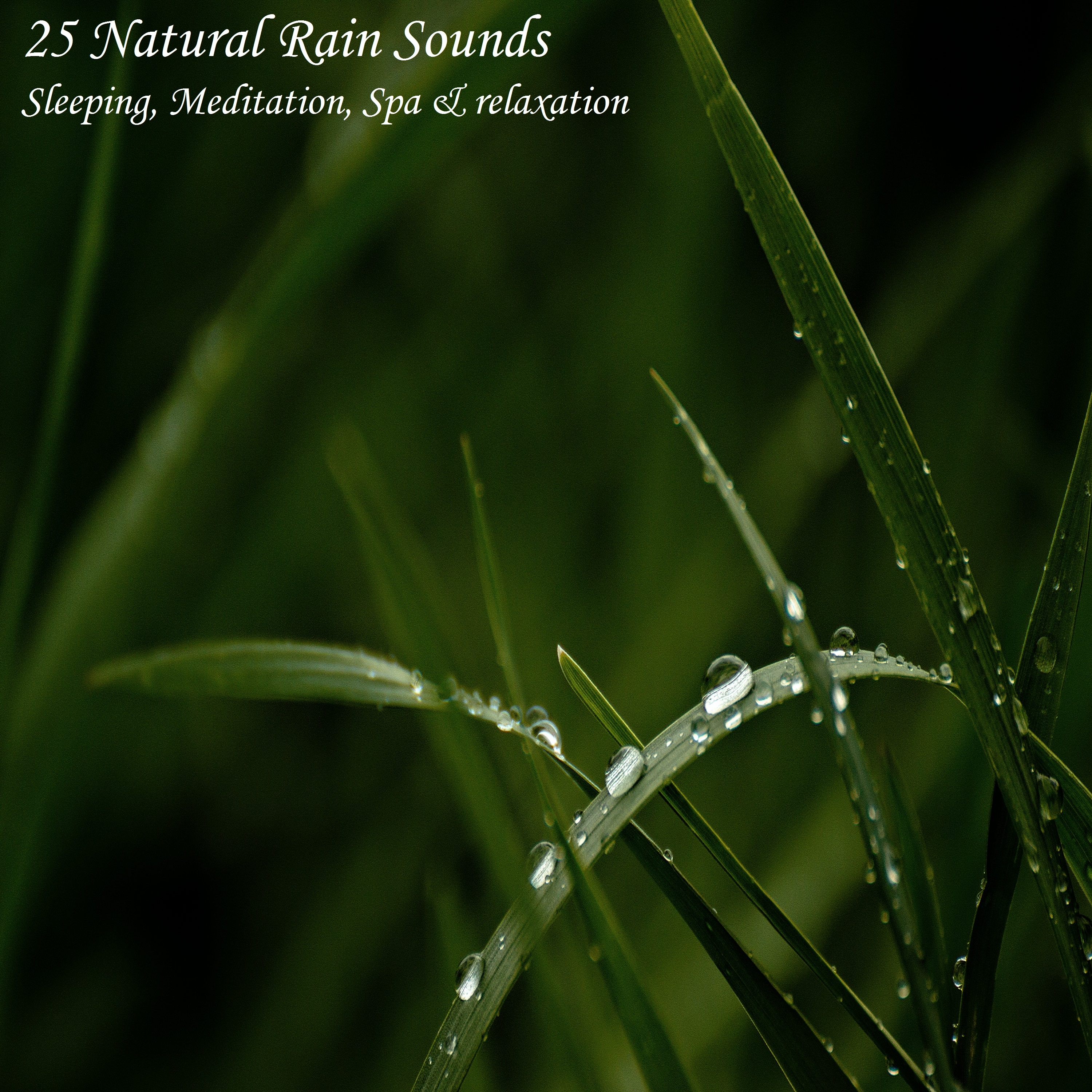 25 Natural Rain Sounds for Sleeping, Meditation, Spa & relaxation