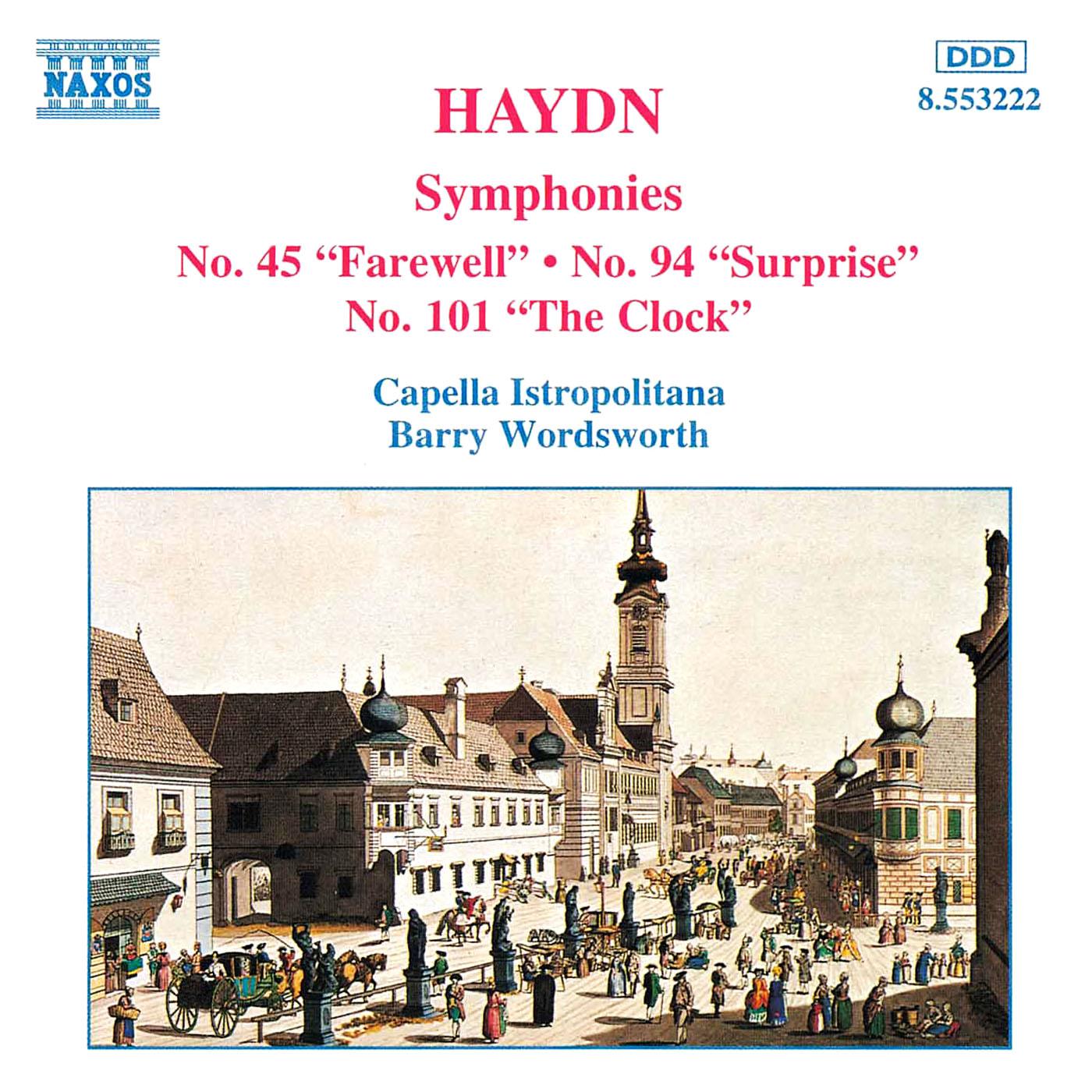 HAYDN: Symphonies Nos. 45, 94 and 101