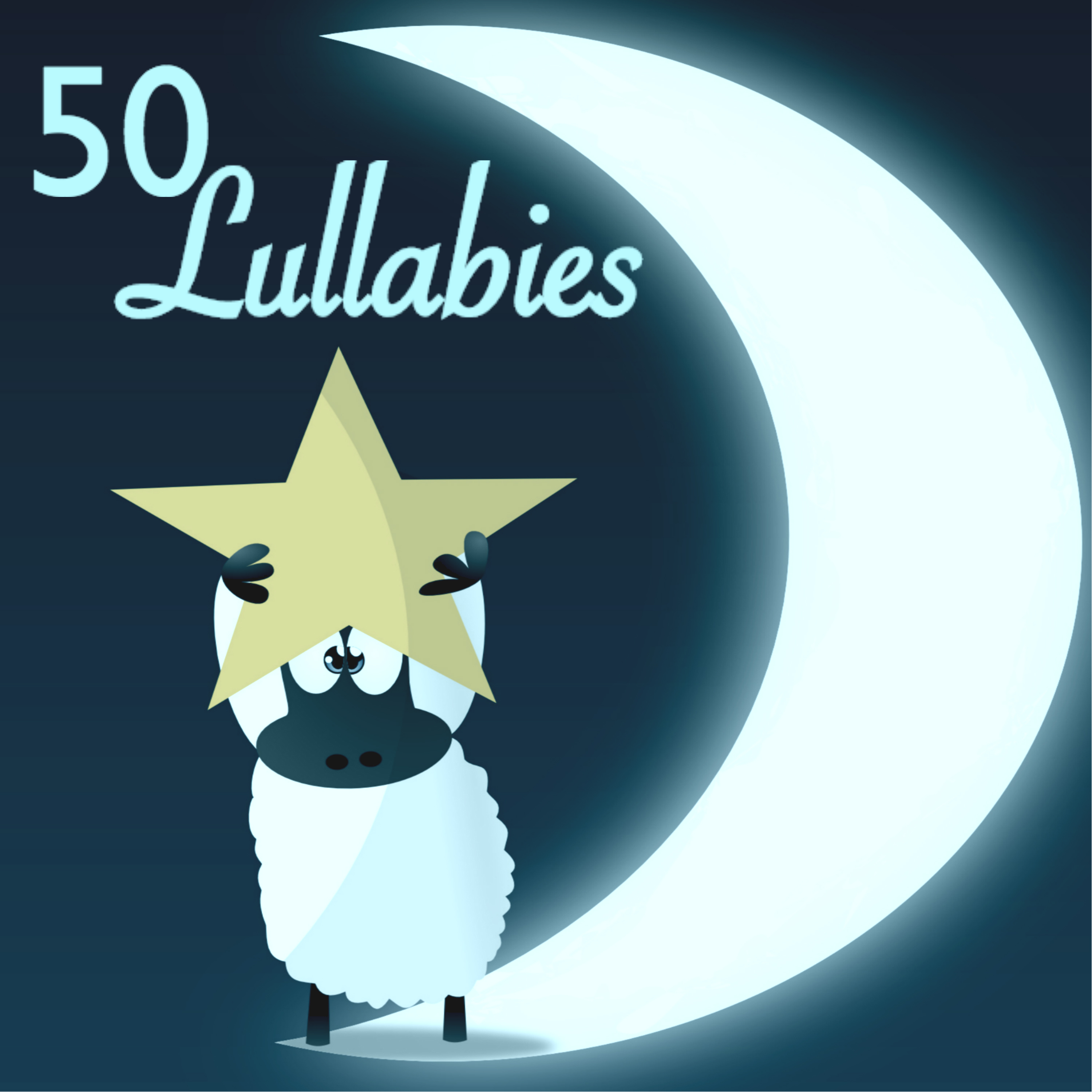 50 Goodnight Lullabies - Music for a Peaceful Evening, Bedtime Songs with Sounds of Nature