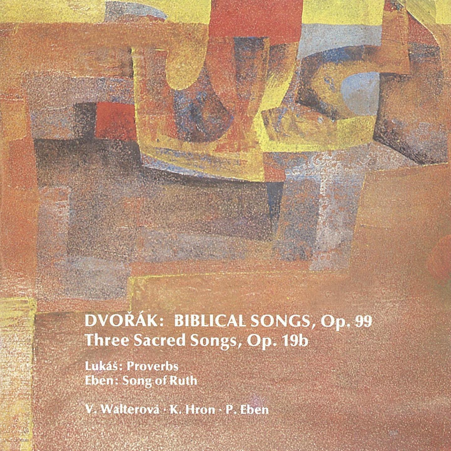 Biblical Songs, Op. 99, B. 185: No. 10, Oh, Sing unto the Lord a Joyful Song. Allegro moderato