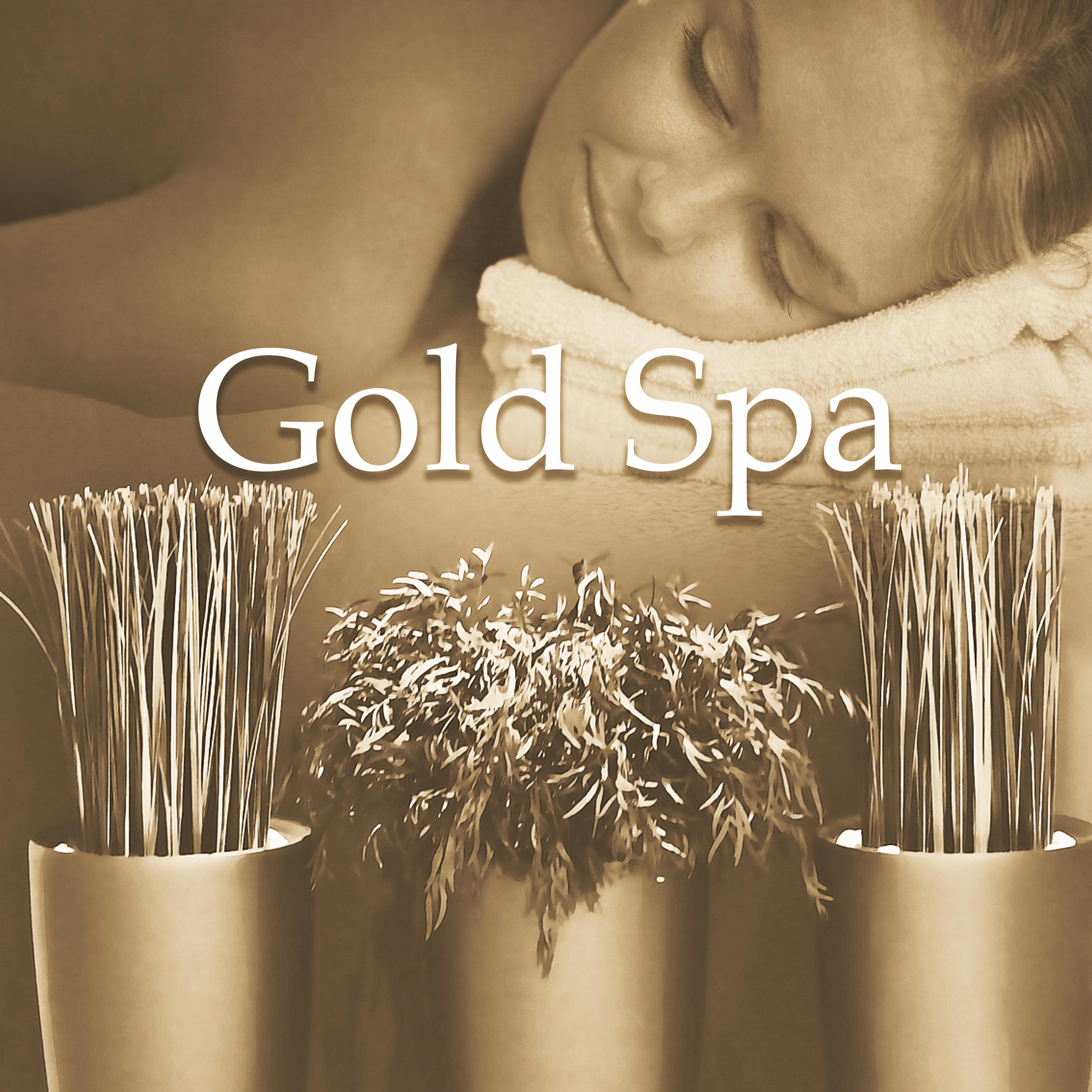 Gold Spa – Sounds of Sea, Soft Music for Relaxation, Stress Relief, Asian Music, Relaxing Therapy for Wellness, Nature Sounds, Zen, Deep Massage