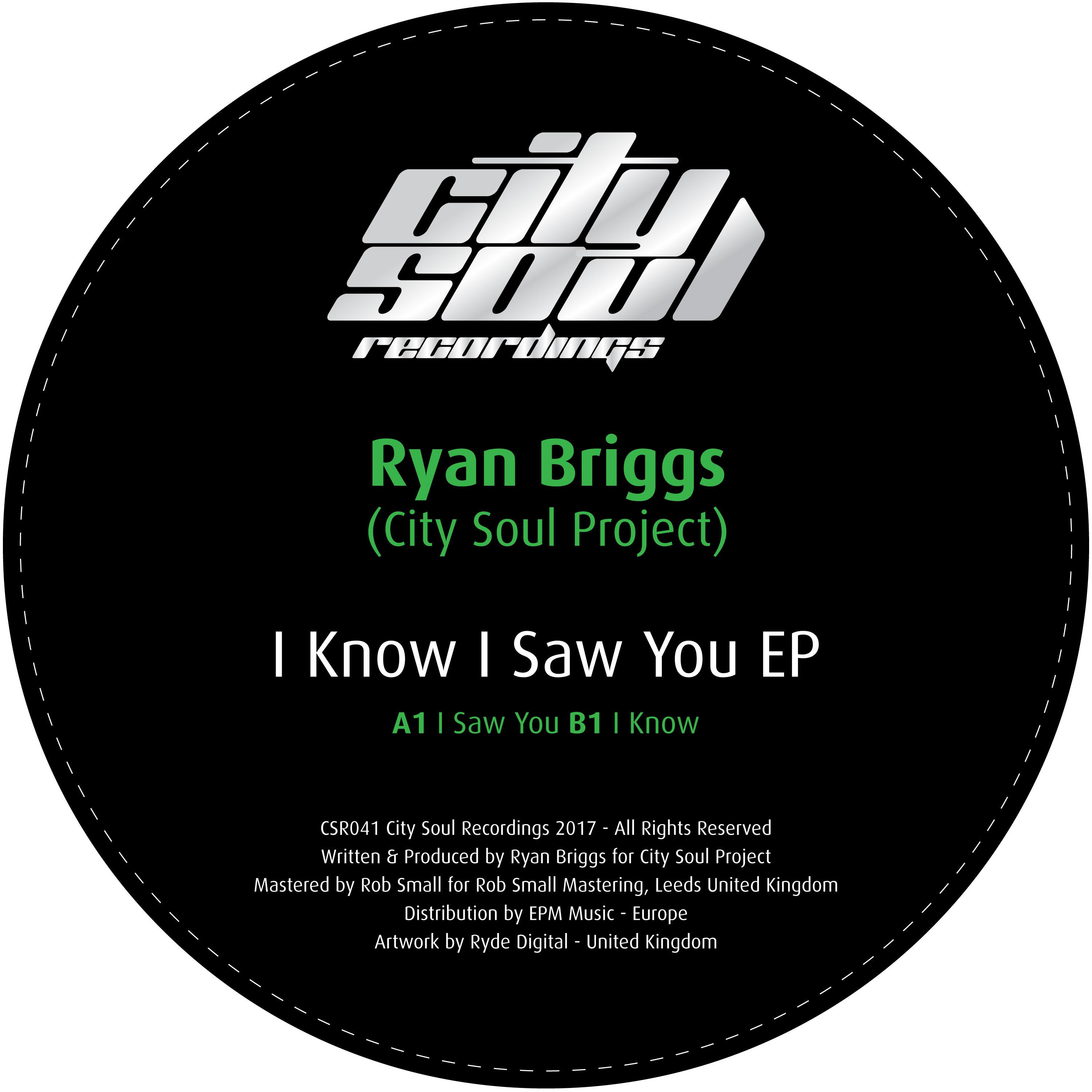 I Know I Saw You EP