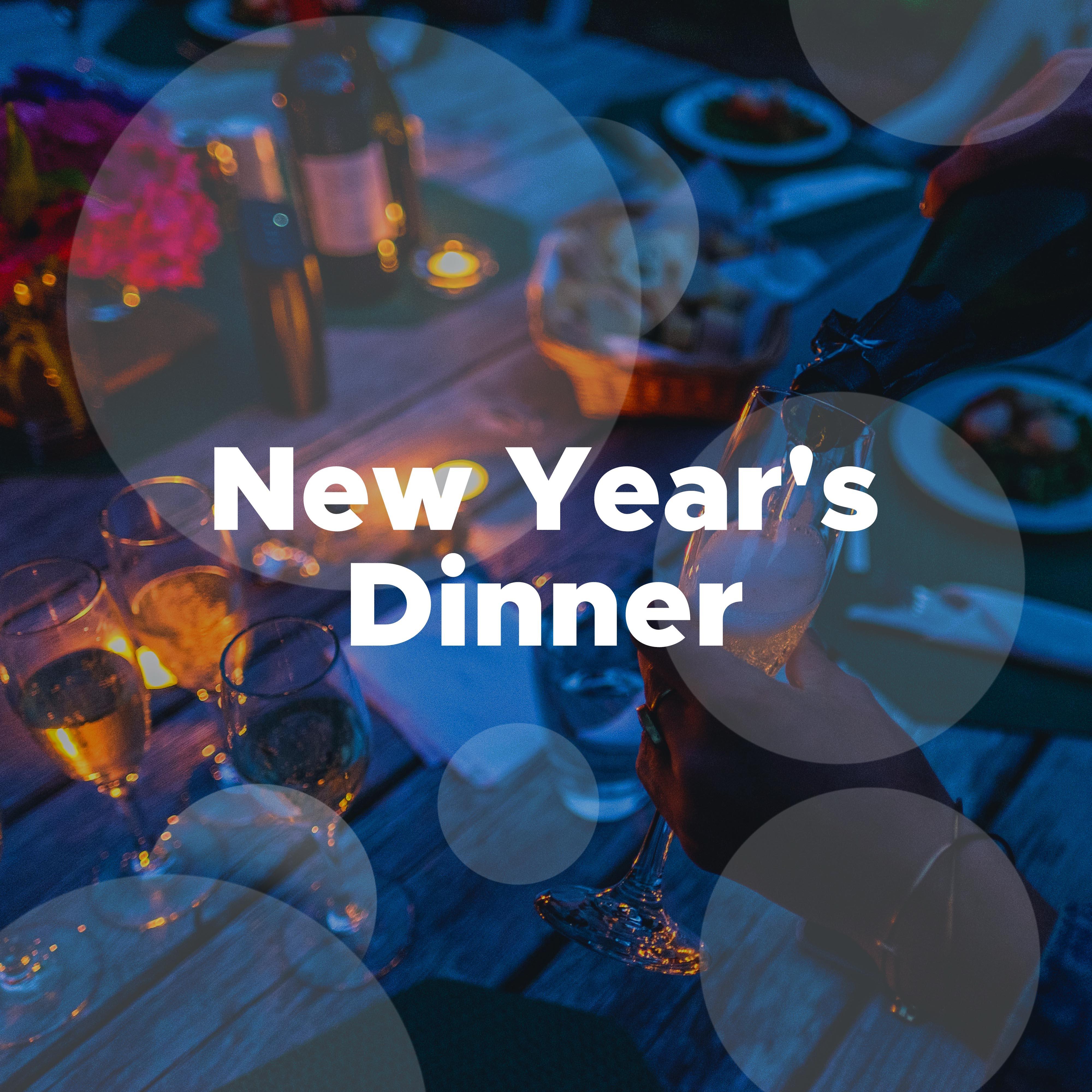 New Year's Dinner: Relaxing Background Music with Glockenspiel, Piano, Harp and Guitar