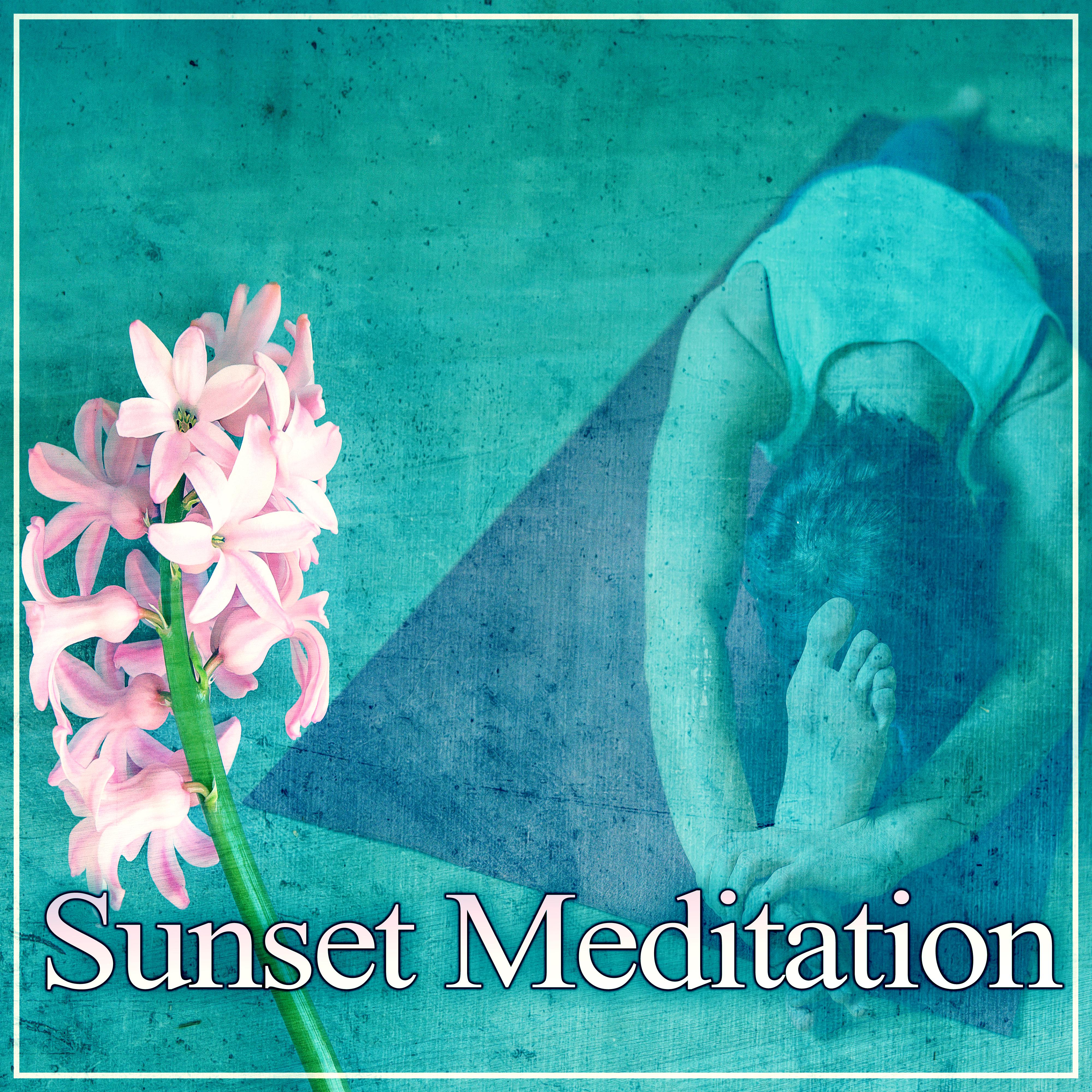 Sunset Meditation – Mindfulness Meditation for Better Concentration, Focus on Task, Deep Relax Music, Ocean Waves, Sun Salutation