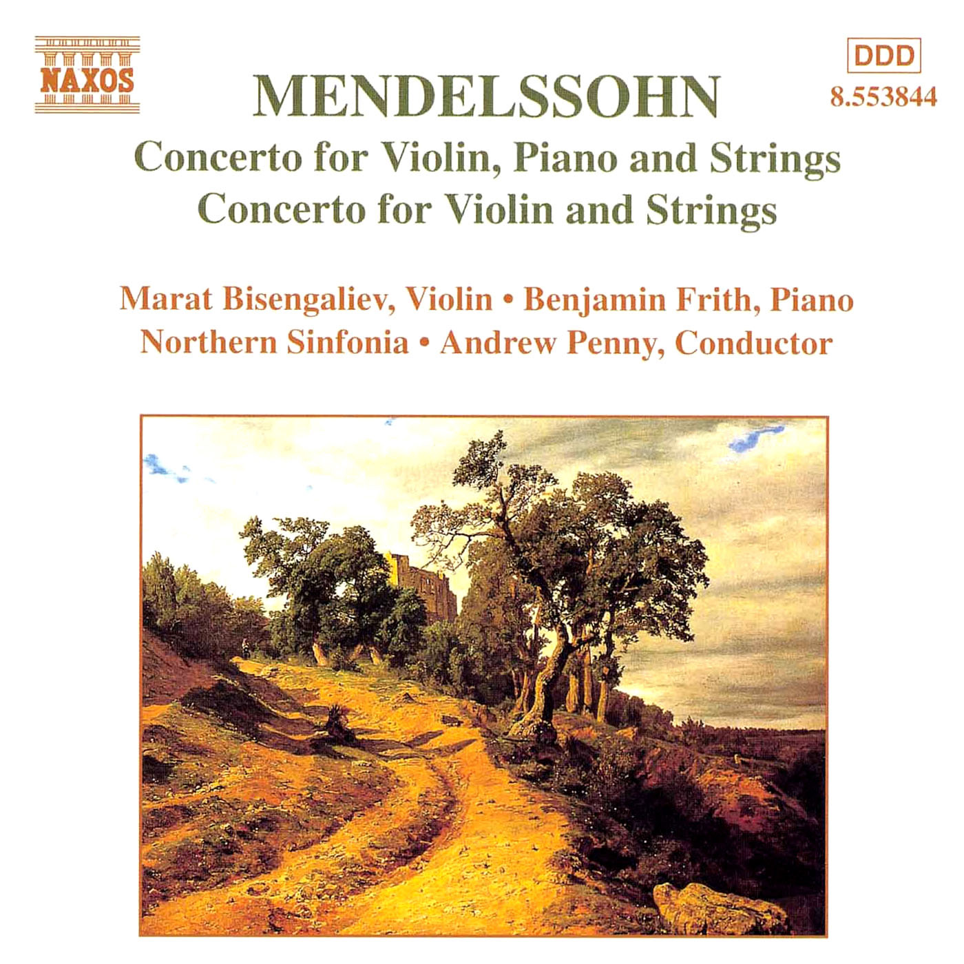 MENDELSSOHN: Concerto for Violin, Piano and Strings / Violin Concerto in D Minor