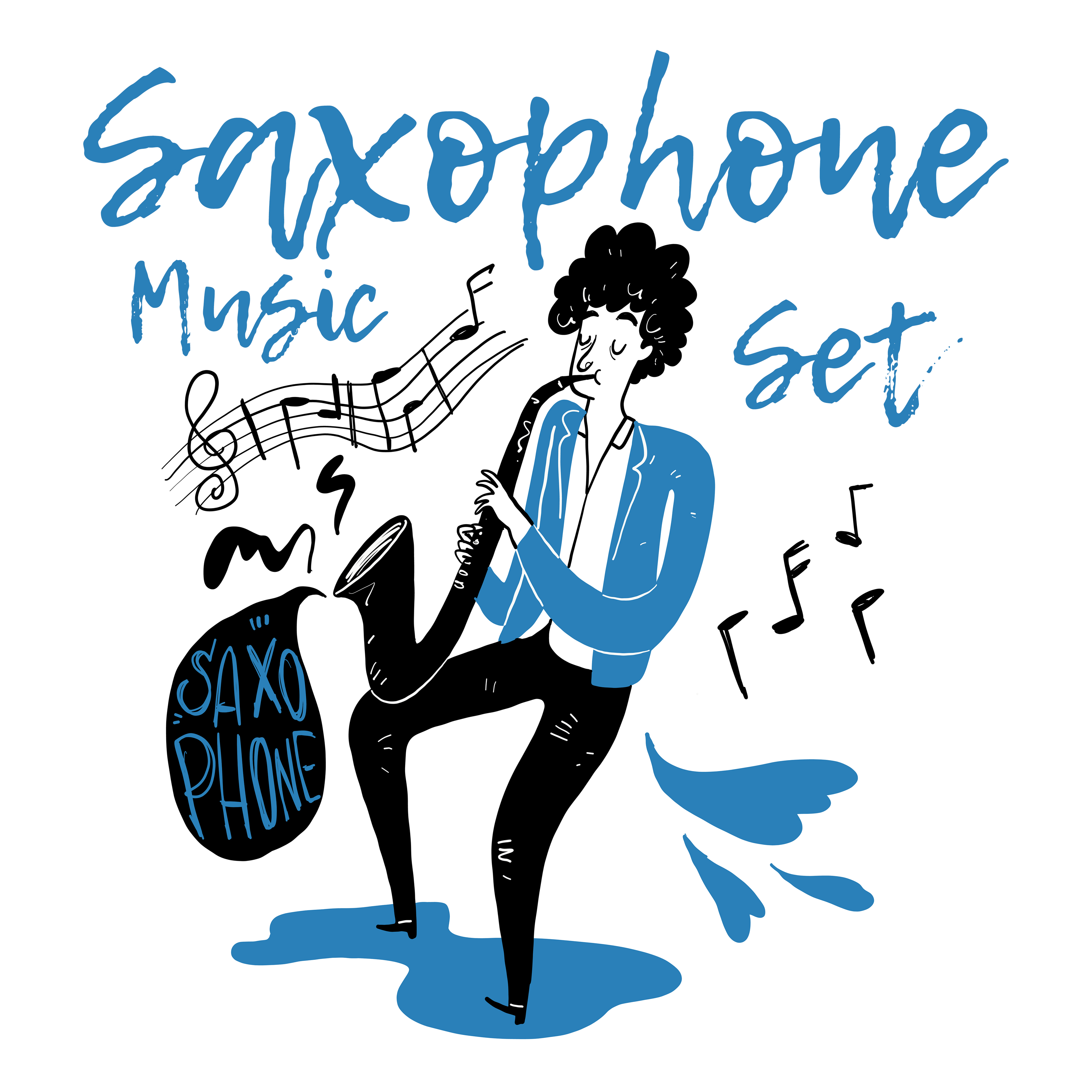 Saxophone Music Set