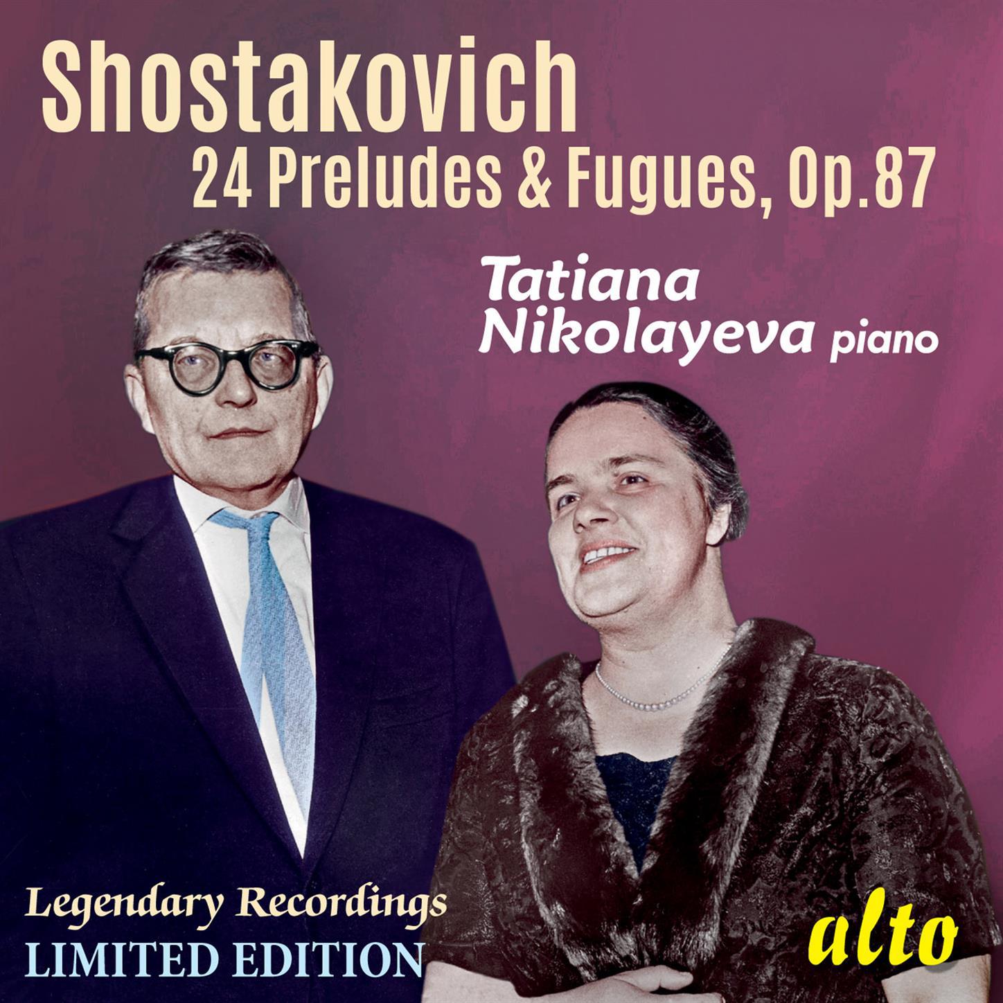 24 Preludes & Fugues, Op. 87: No. 8 in F-Sharp Minor