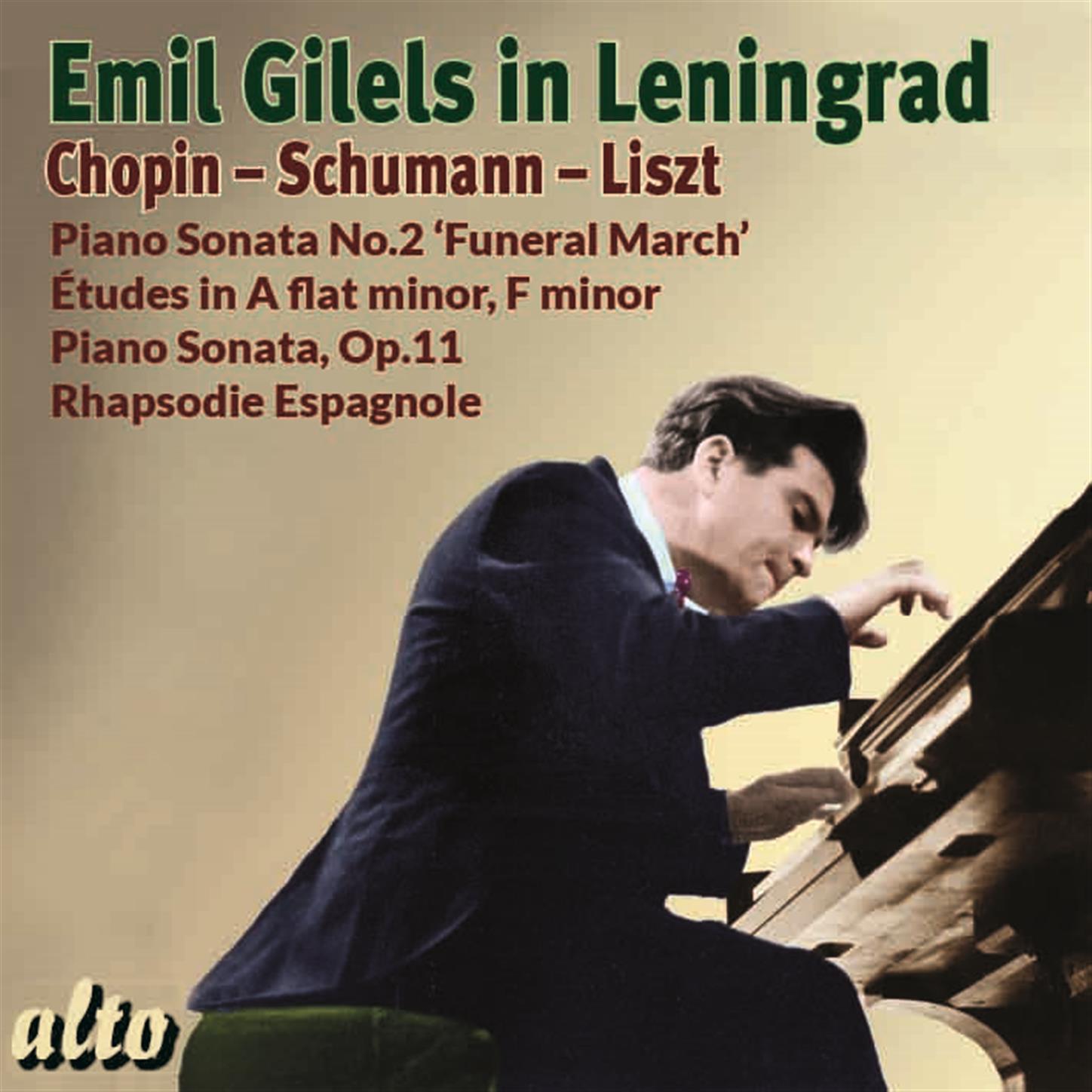 Emil Gilels in Leningrad