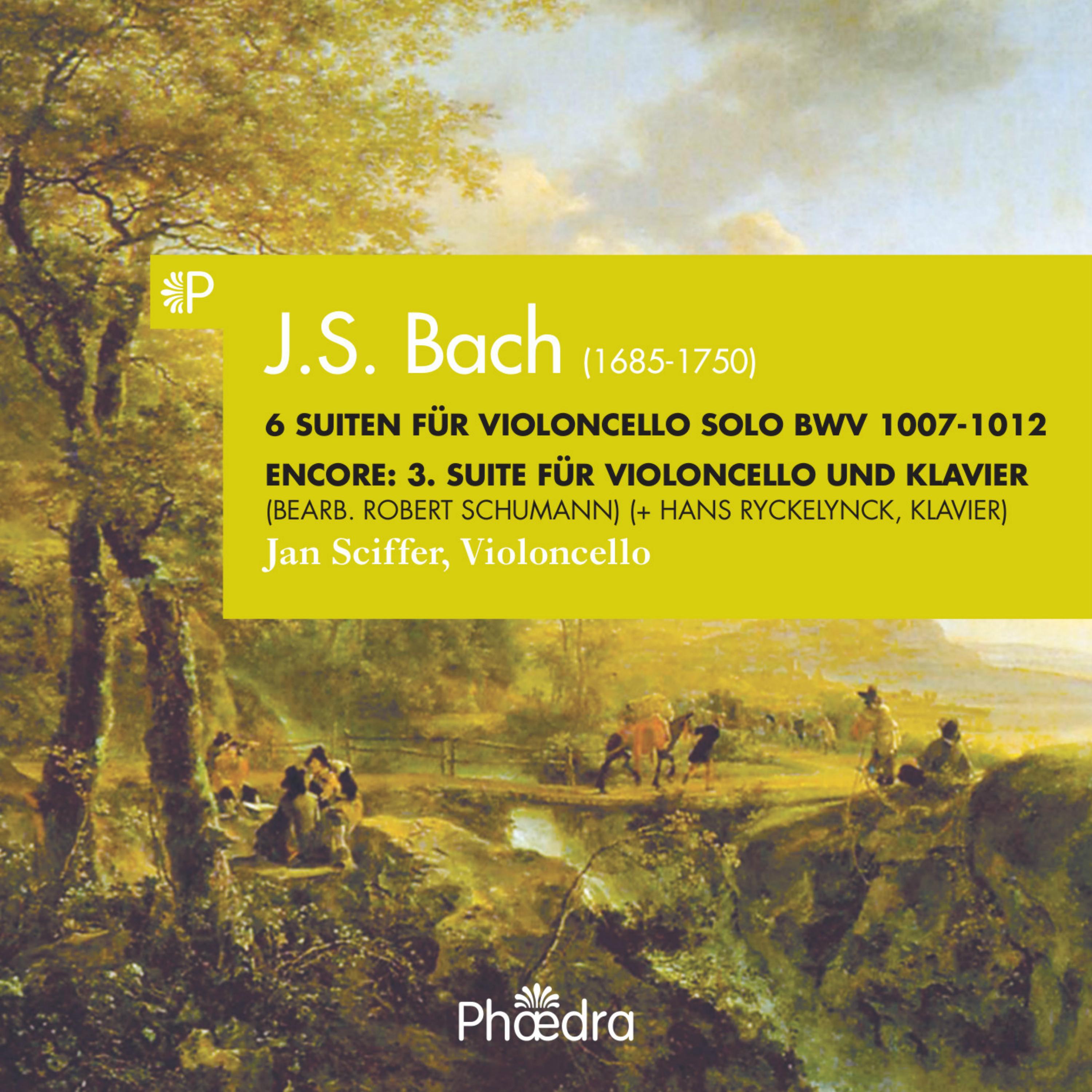 Bach: 6 Suiten für Violoncello Solo / Suite für Violoncello und Klavier