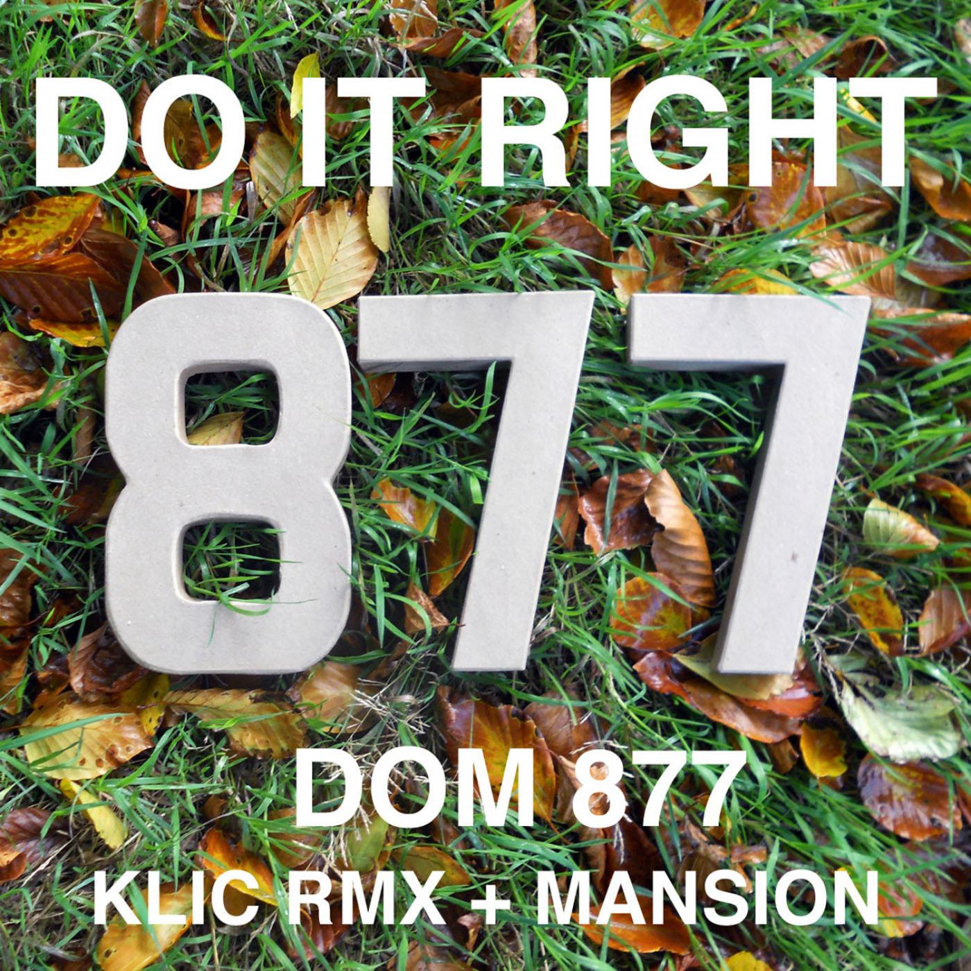 Do It Right – Single