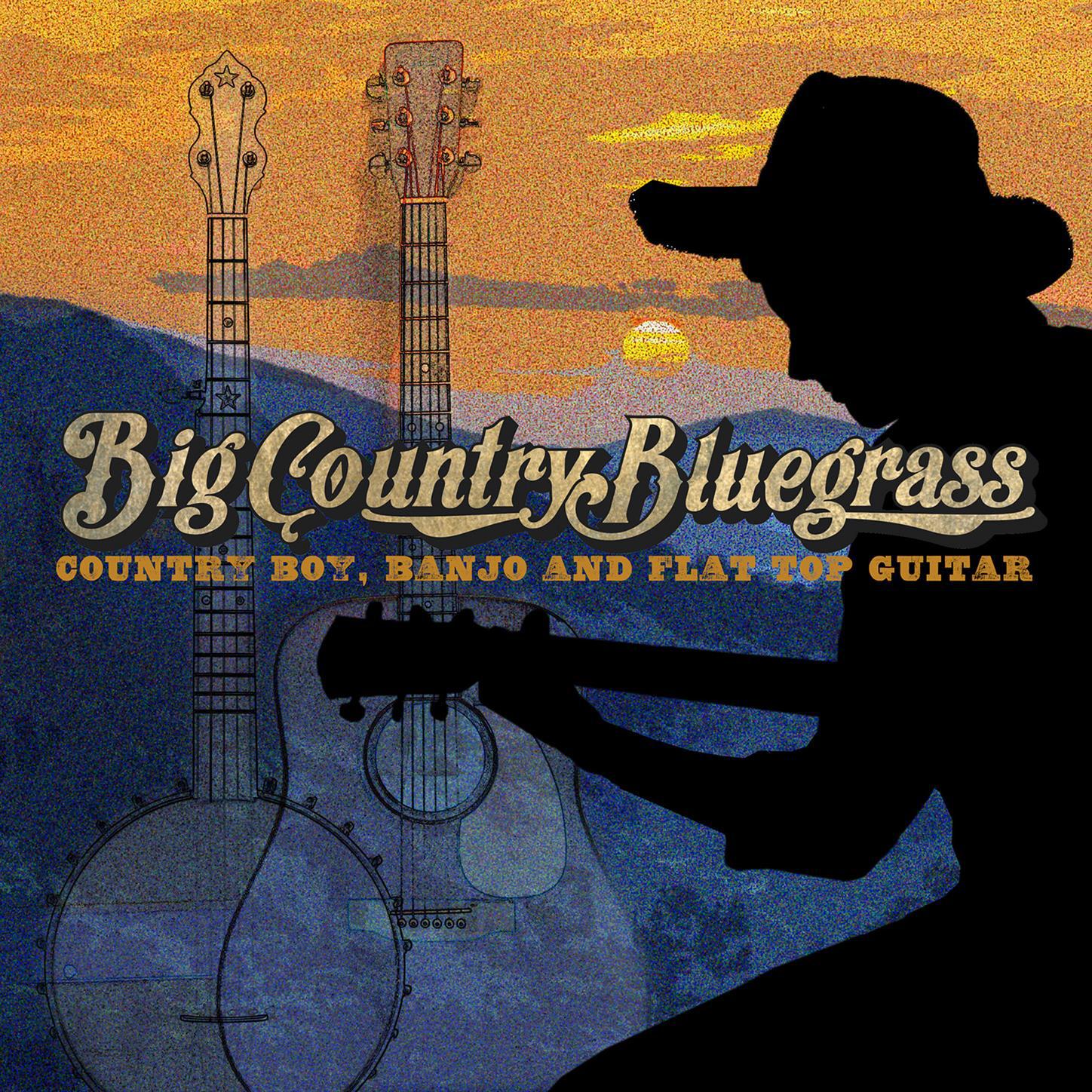 Country Boy, Banjo and Flat Top Guitar - Single