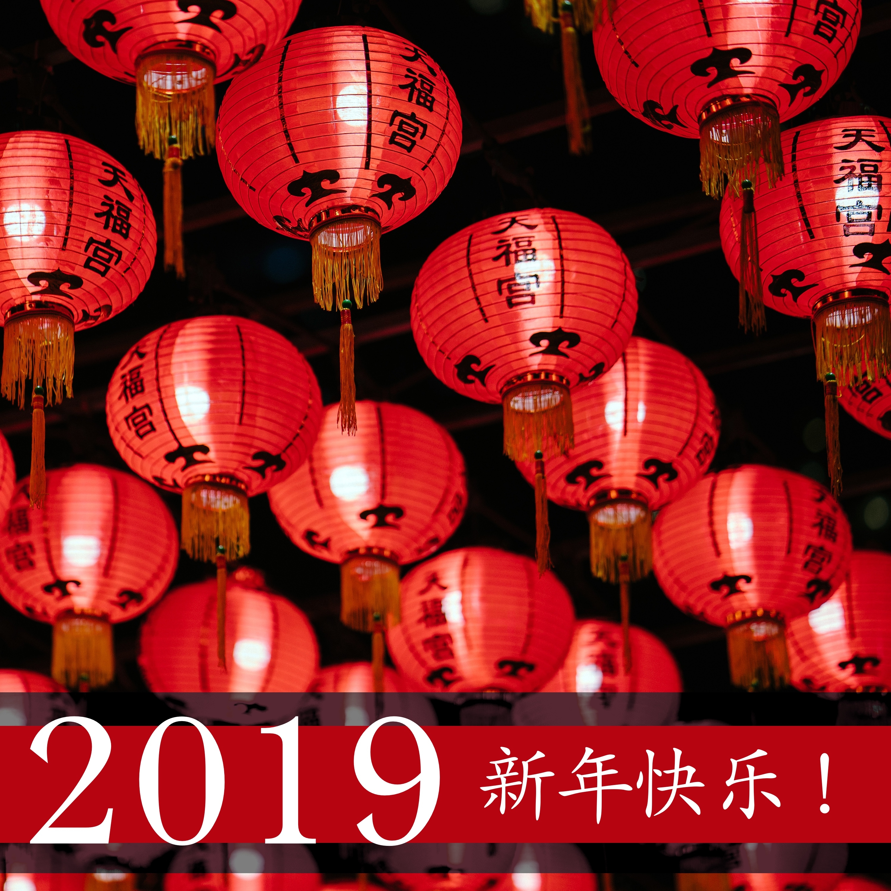 2019新年快乐！