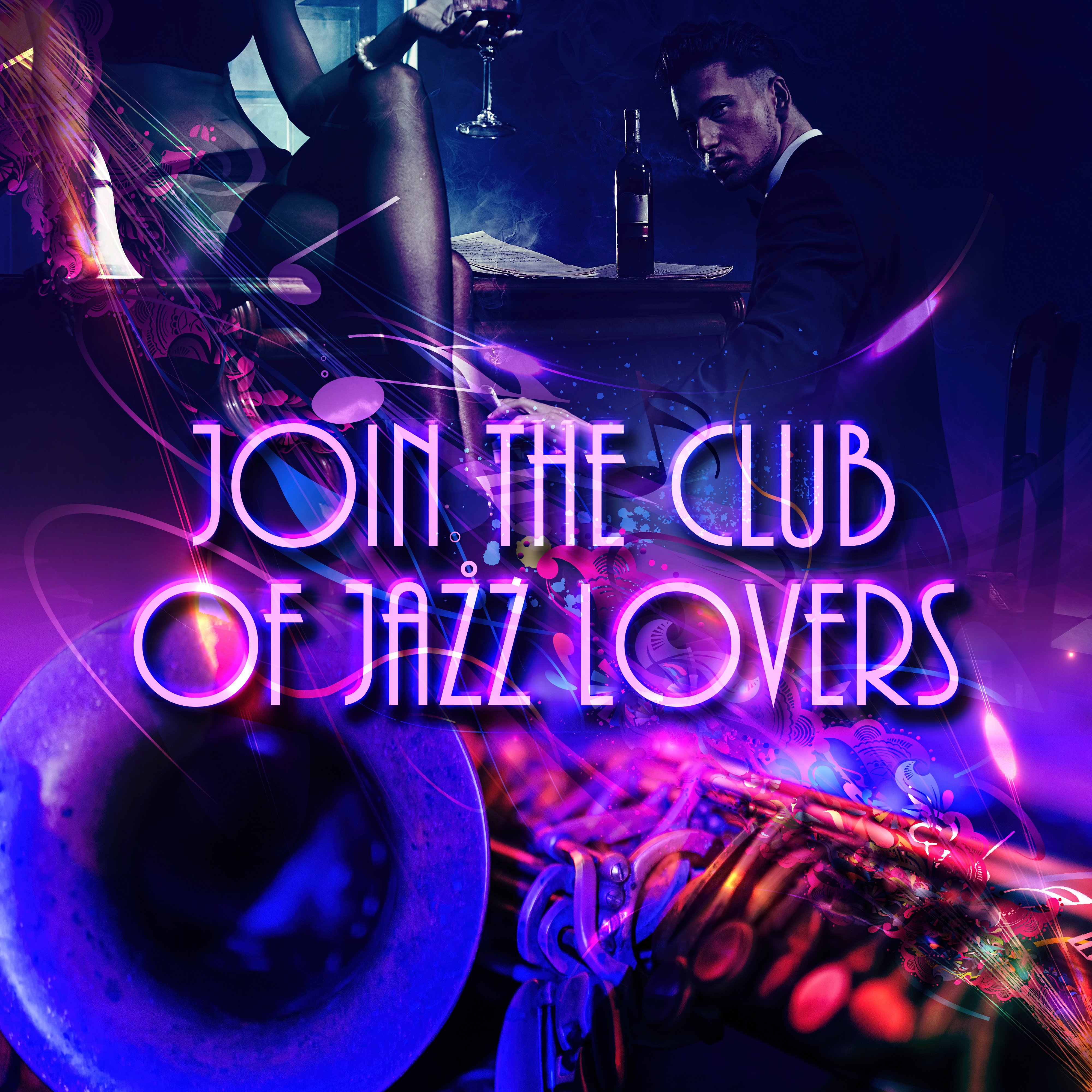 Join the Club of Jazz Lovers – Smooth Jazz Music for Relaxation, Calm Piano Music to Chill Out and Relax, Instrumental Background Music, Piano Bar for Date Night, Romantic Dinner, Cocktail Party