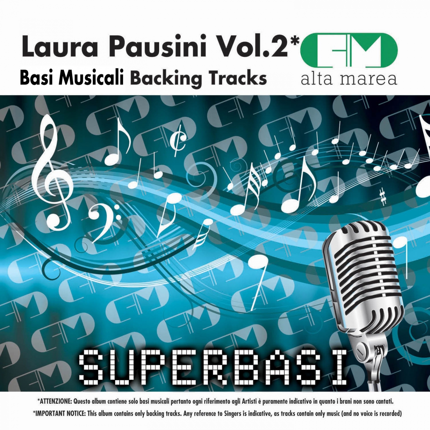 Basi musicali: Laura pausini vol. 2 (Backing tracks altamarea)