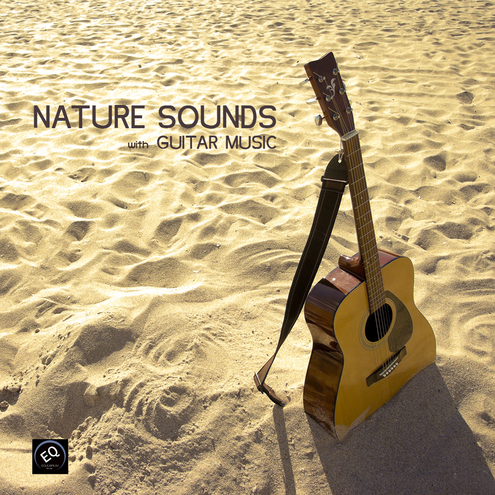 Calm Spirit - Meditative Guitar Sounds with Gentle Mountain Creek Sound of Nature