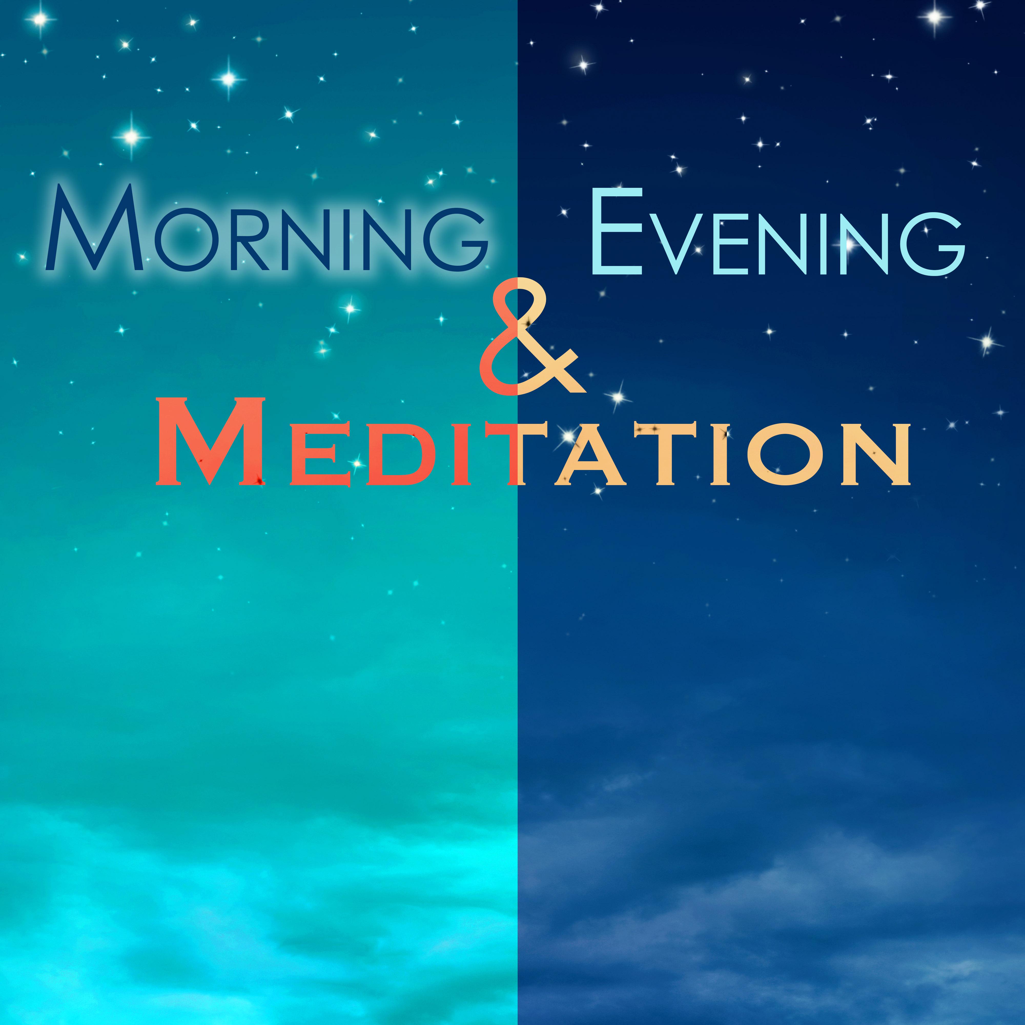 Morning & Evening Meditation - Awaken Your Spiritual Power Each Day, A Chakra Clearing and Energy Balancing Music Collection to Relax