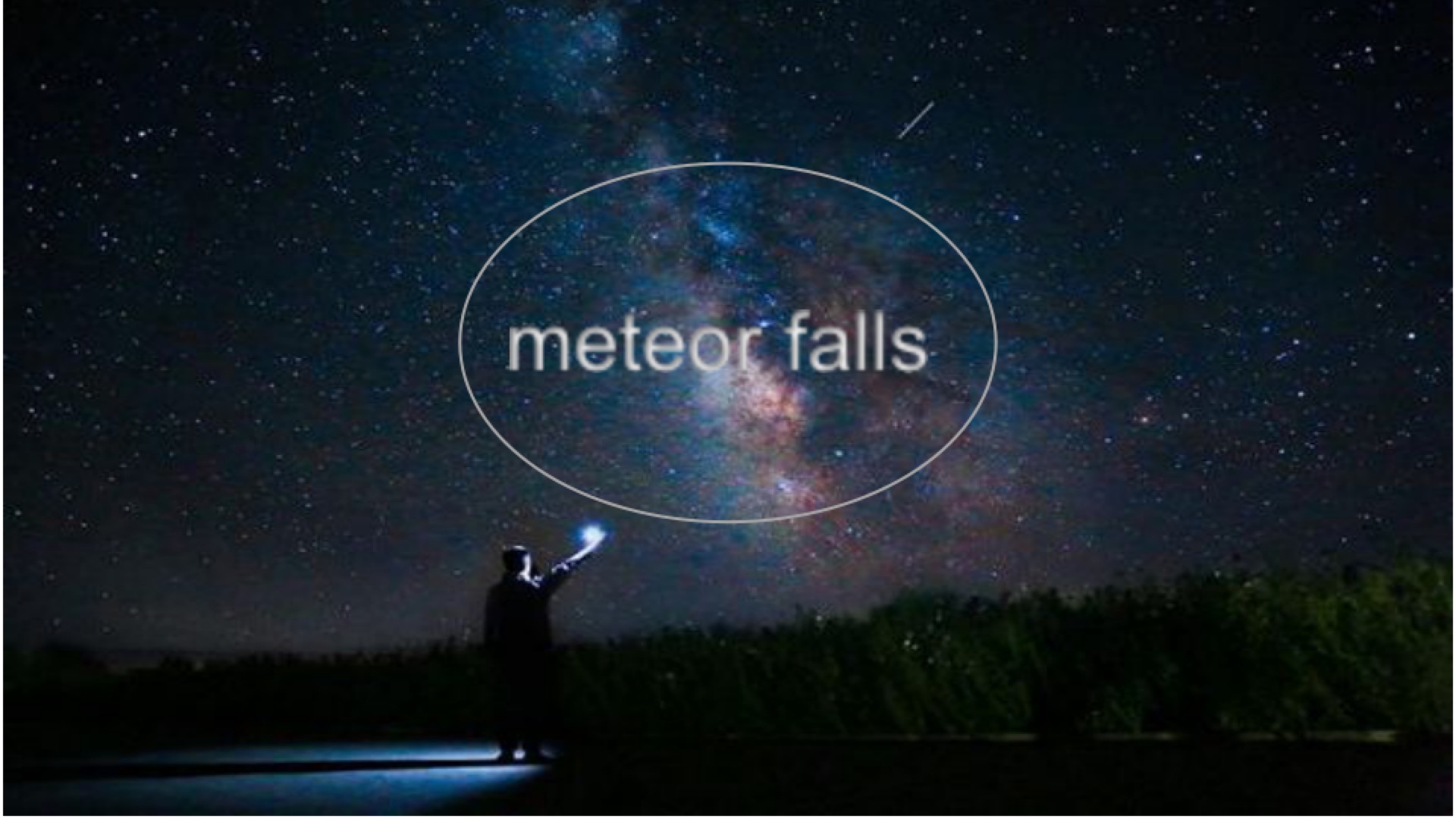 Meteor fall-晚安版