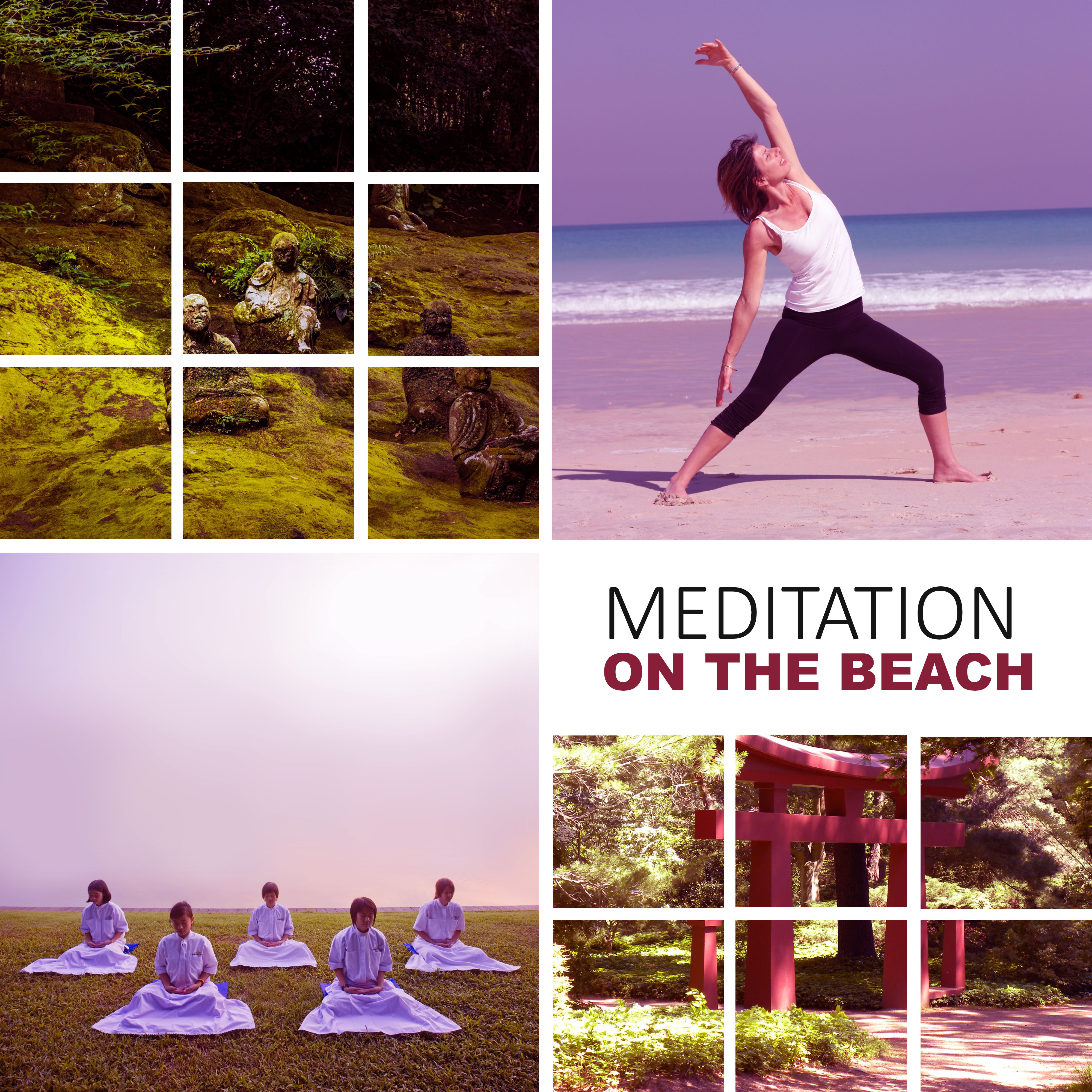 Meditation on the Beach – New Age Music for Meditation, Pilates, Yoga Relaxation Music, Ocean Waves, Sun Salutation, Sounds of Nature,  Mindfulness Meditation