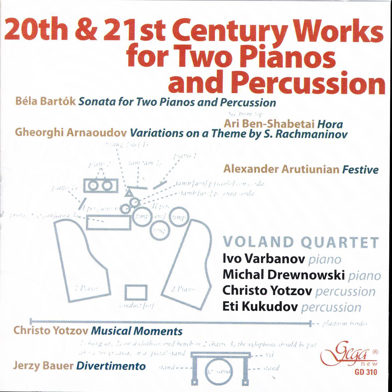 20th And 21st Century Works For Two Pianos And Percussion