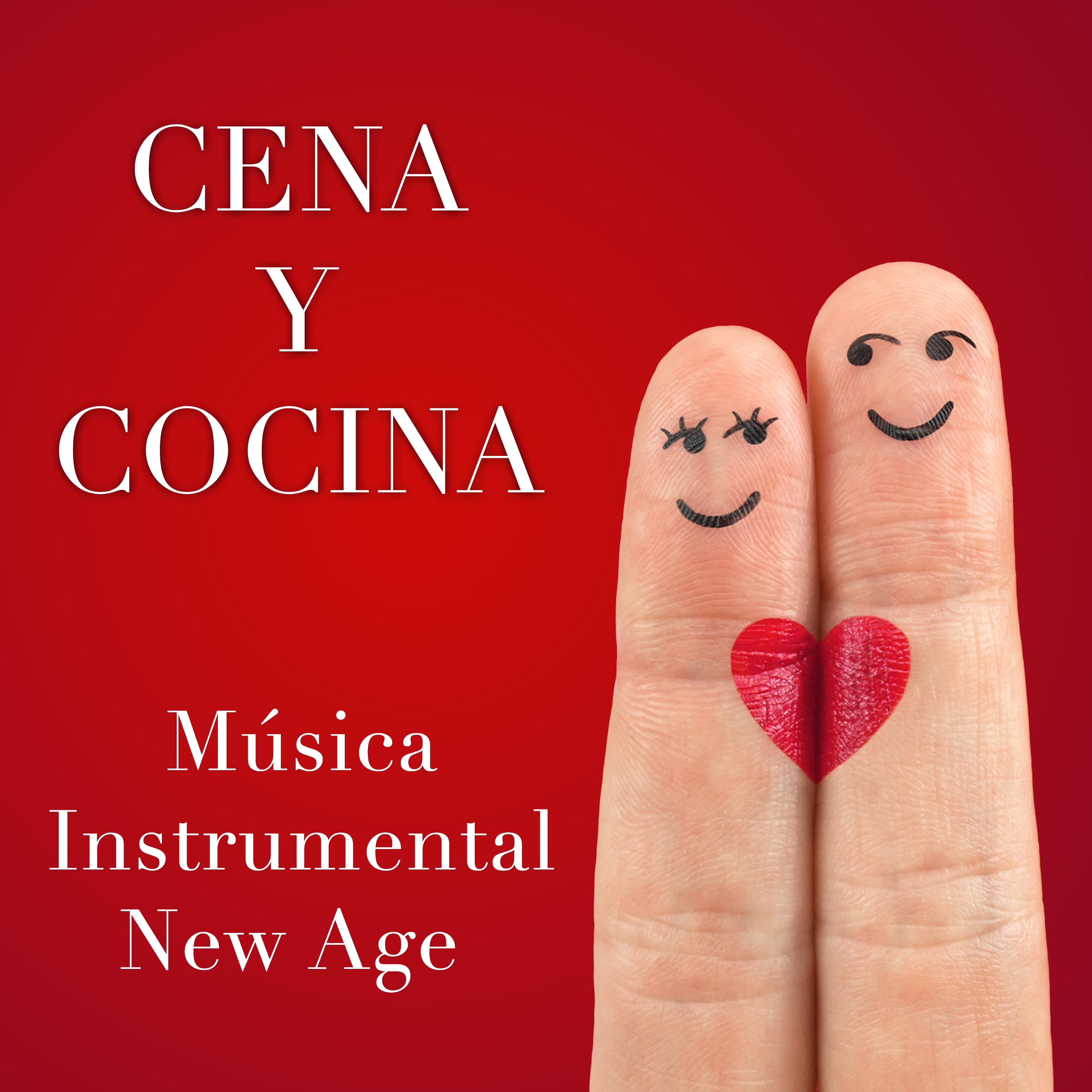 Cena y Cocina: Música Instrumental New Age para Cocinar Tranquilos y Sin Pensamientos Negativos con Piezas para Piano y Sonidos de la Naturaleza